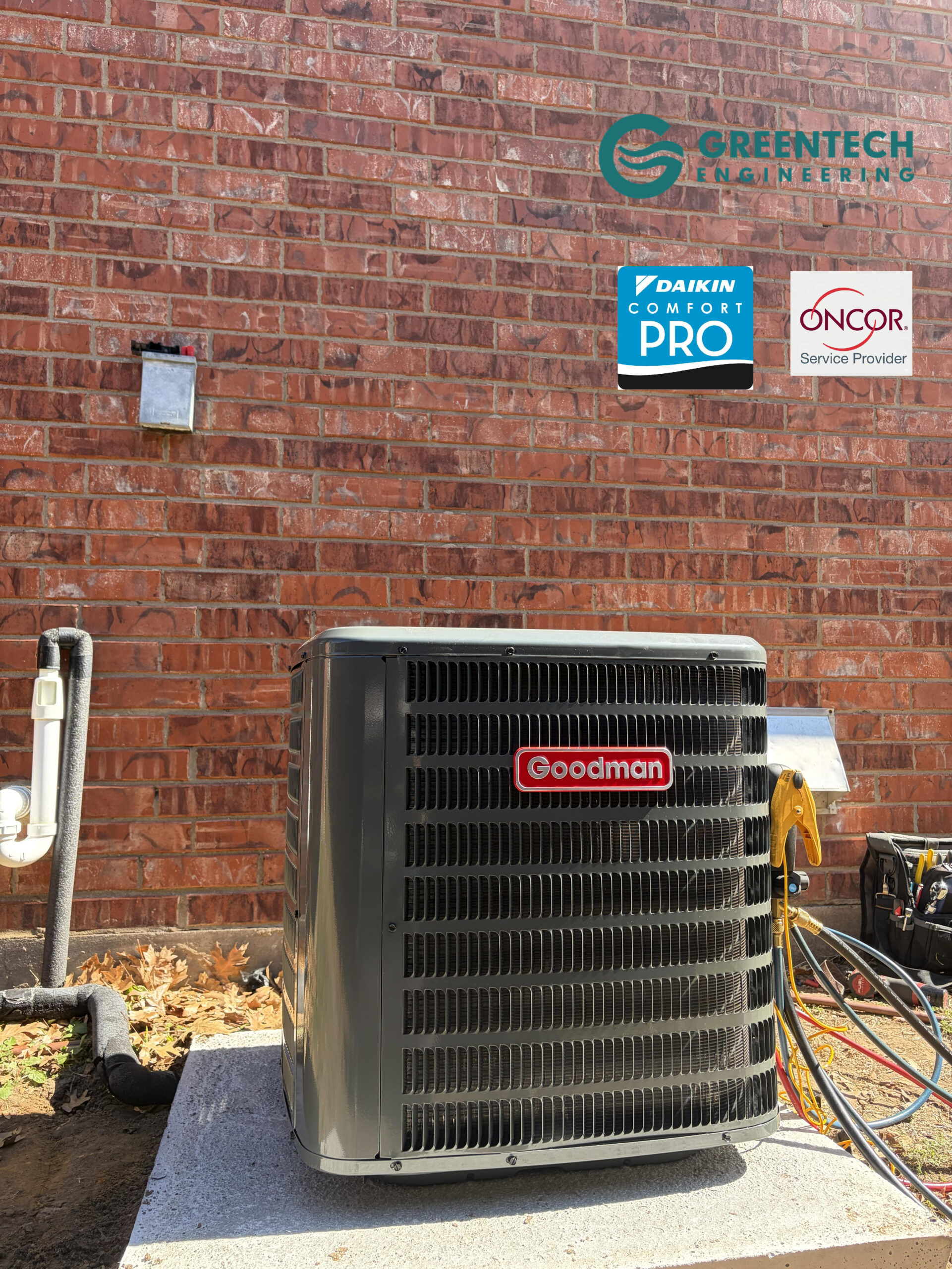 Plano TX 75025 Goodman 15.2 SEER2 AC Replacement with Oncor Incentive