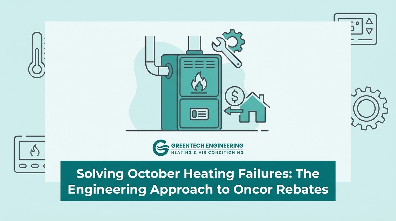 Solving October Heating Failures: The Engineering Approach to Oncor Rebates