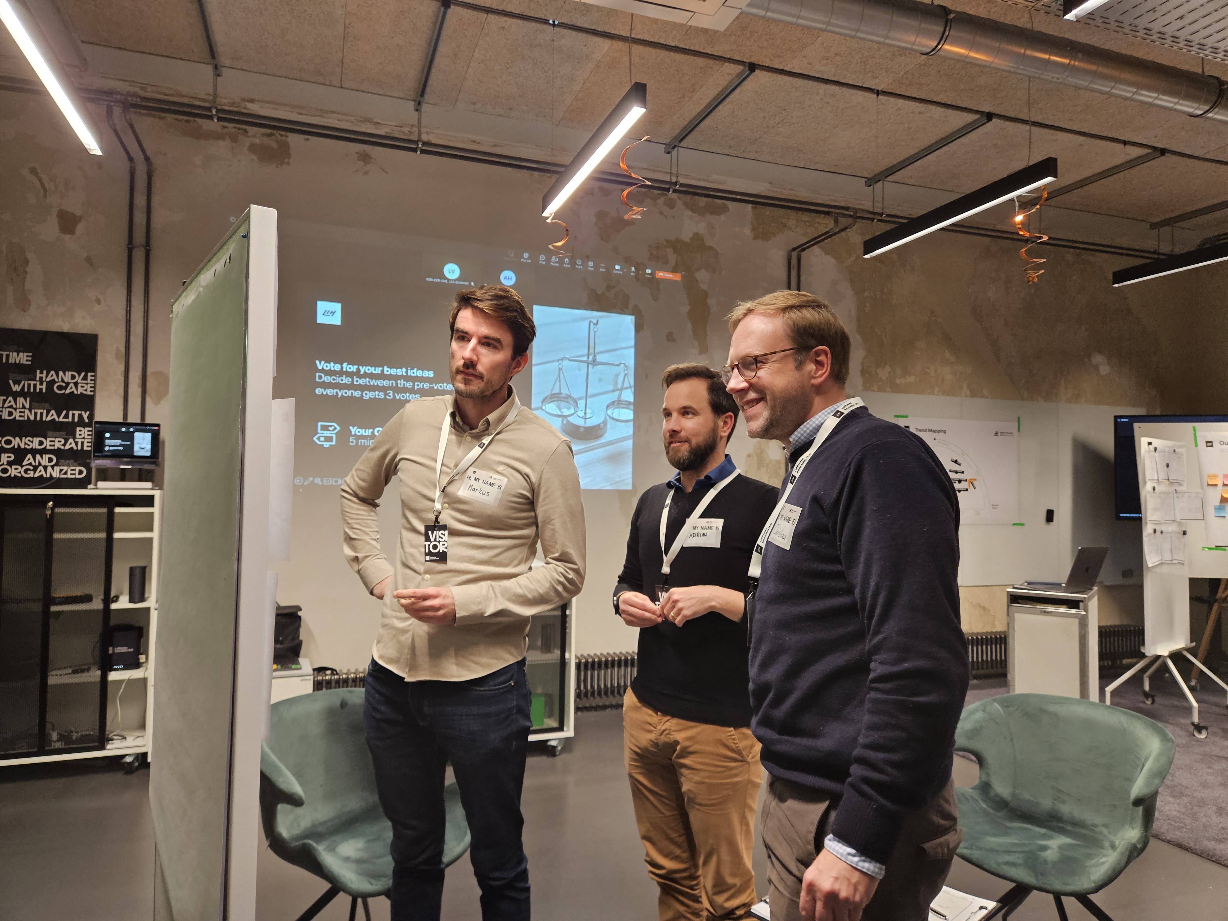 Person on a workshop