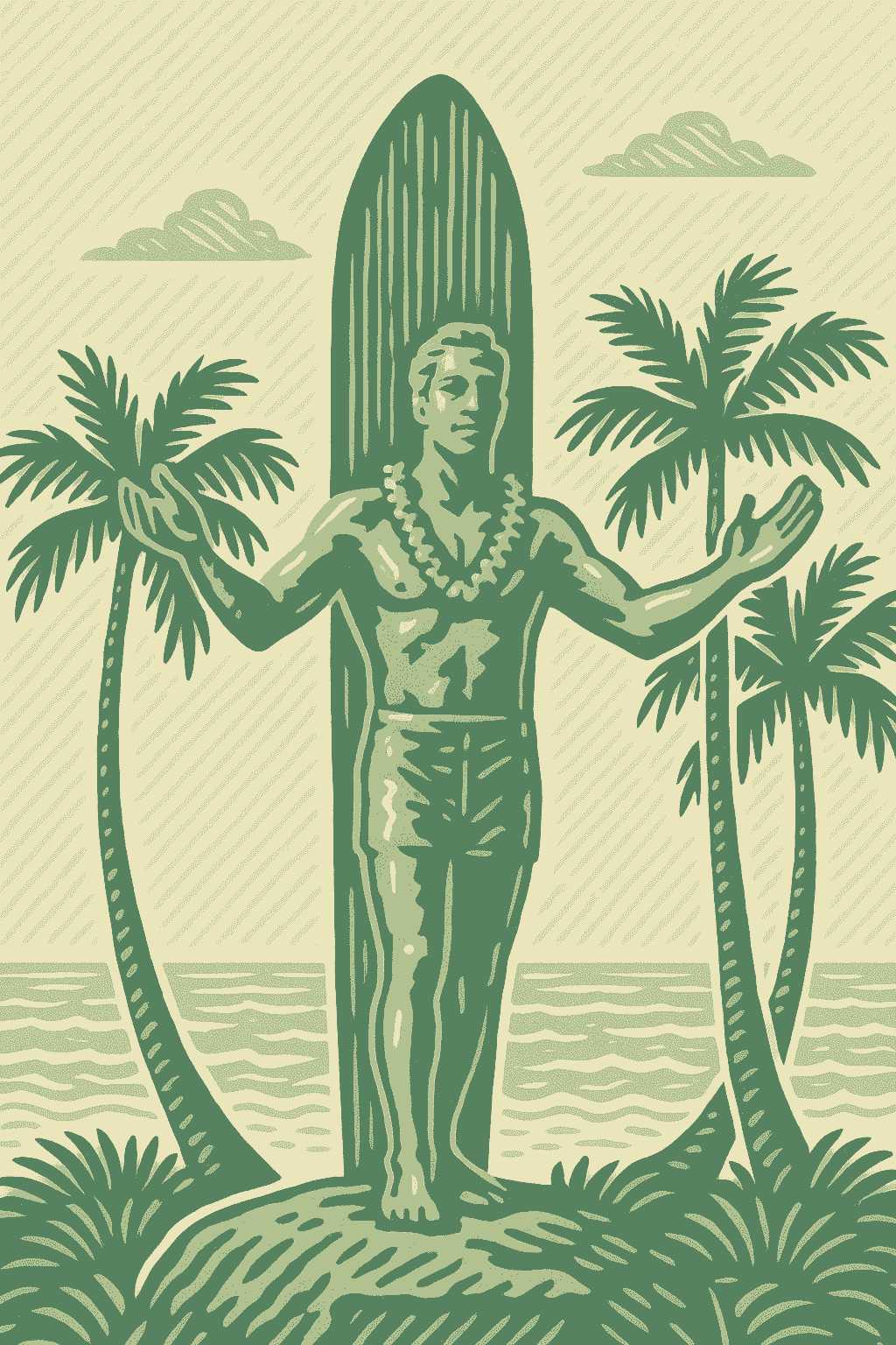 Duke Kahanamoku Statue