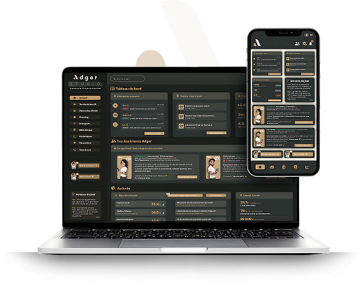 Tableau de bord Adger