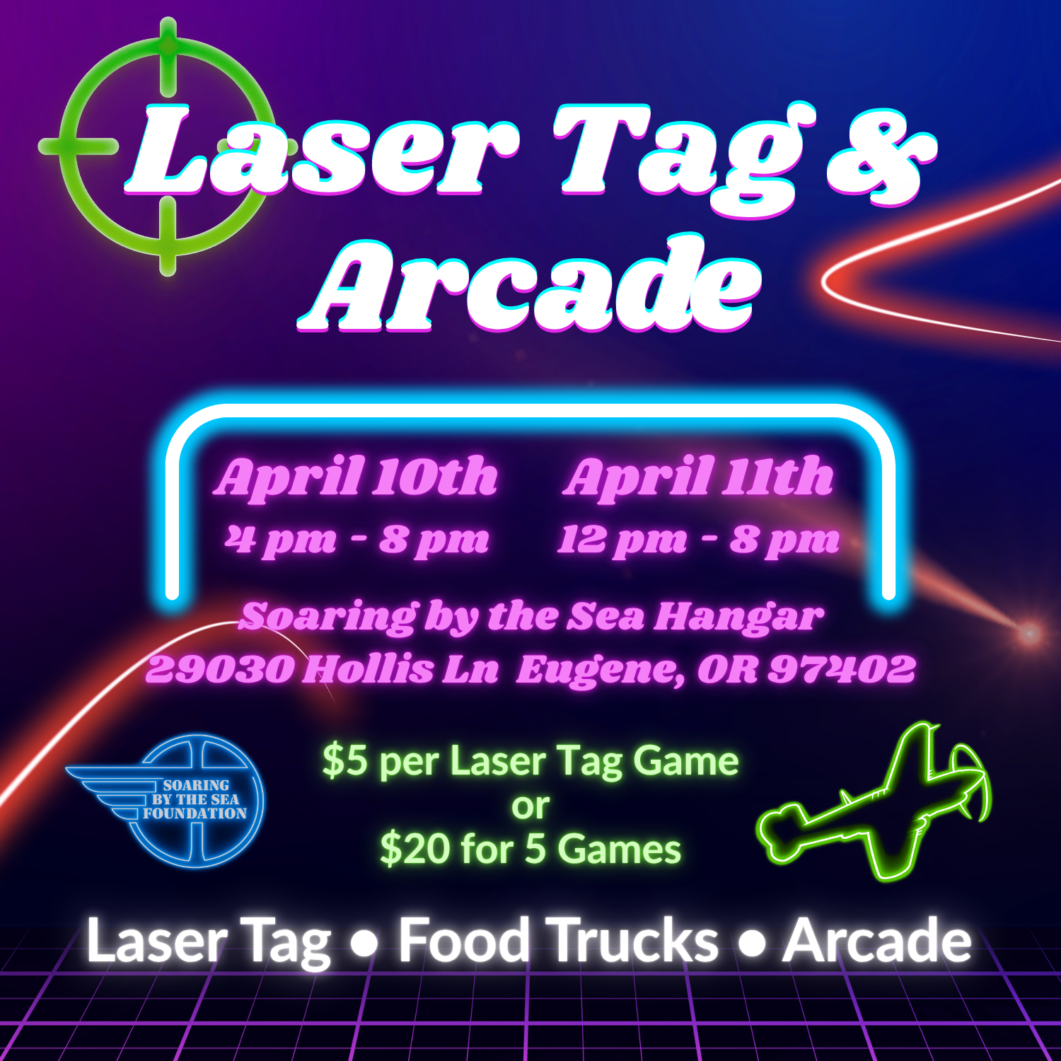 Soaring by the Sea Foundation 2nd Annual Fundraiser banner