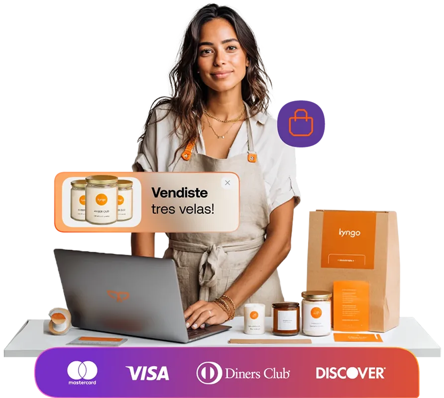 Emprendedora vende sus productos online gracias al botón de pago de Payphone. 