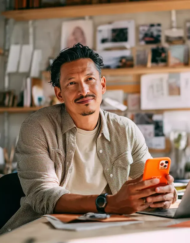Hombre envía un link de cobro a distancia para poder recibir dinero en su cuenta Payphone.