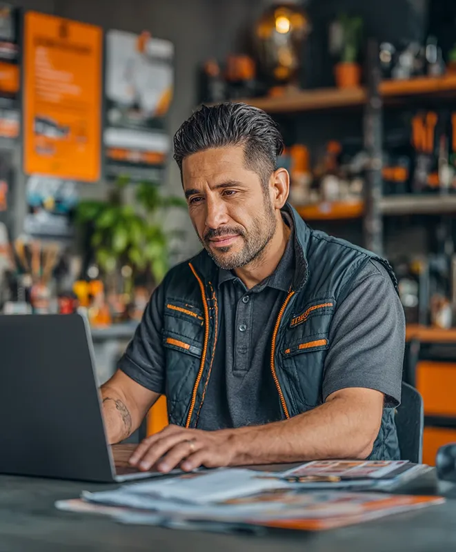 Emprendedor integra API Link de Payphone en su web para cobrar online por sus servicios SaaS a sus clientes.