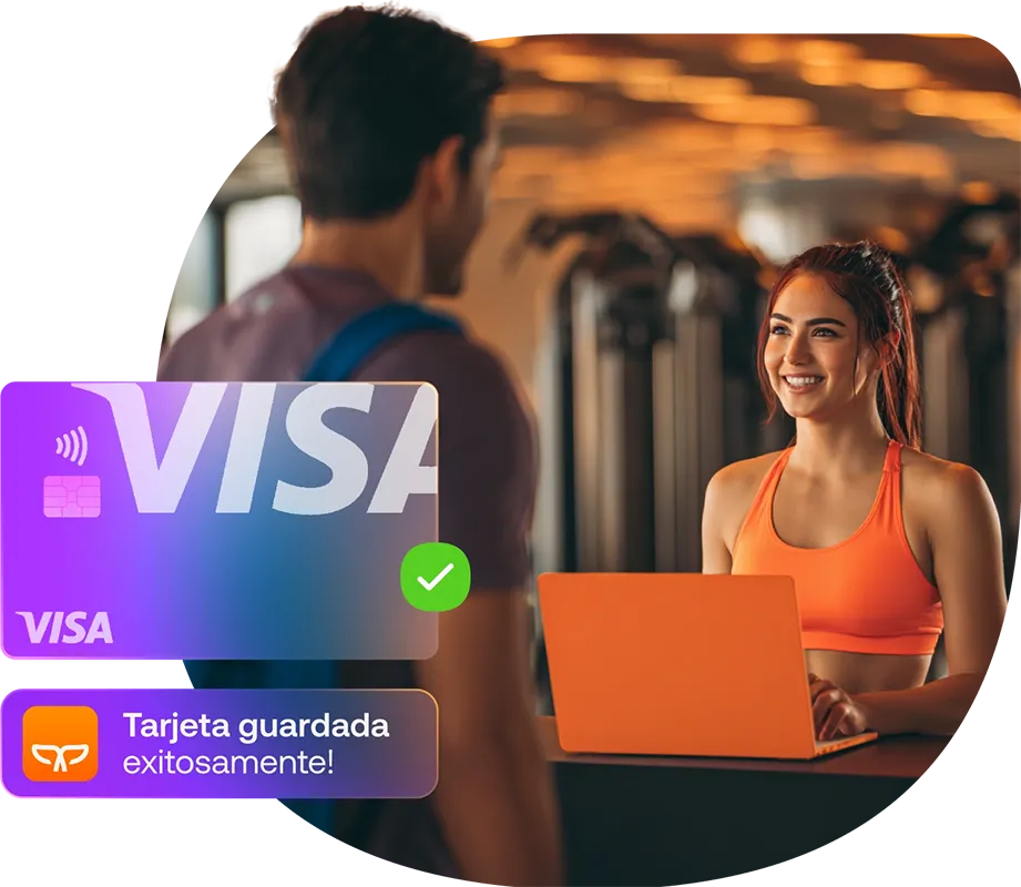 Entrenadora de gimnasio guarda los datos de su cliente con Tokenización de Payphone.