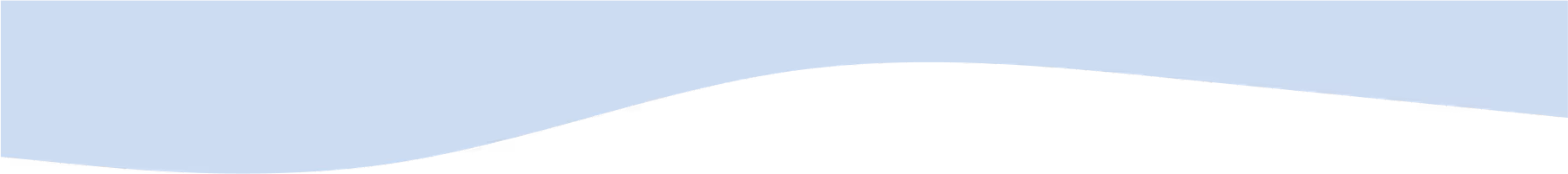 A soft blue wave graphic designed for a calming background in web design.