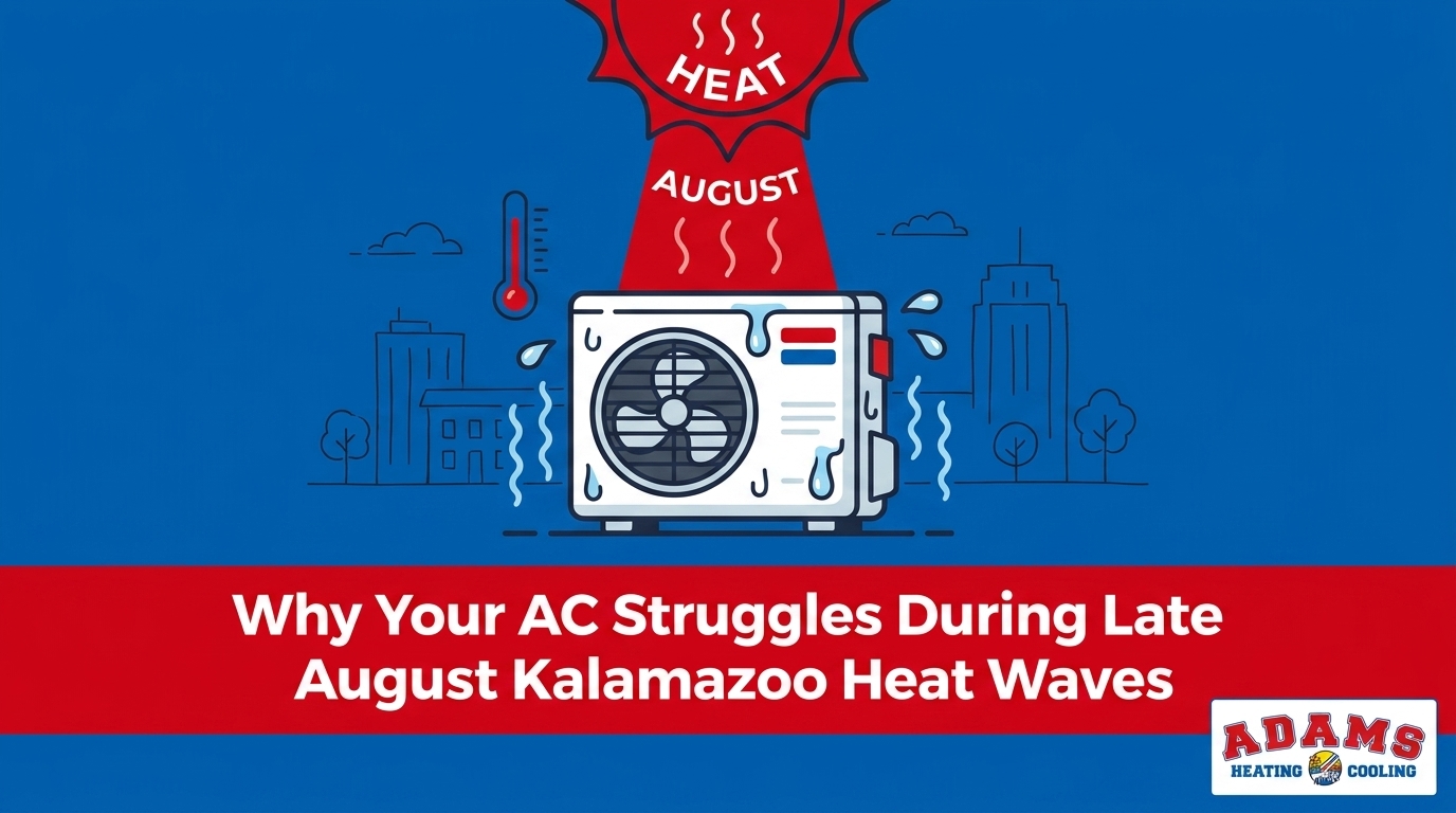 Why Your AC Struggles During Late August Kalamazoo Heat Waves