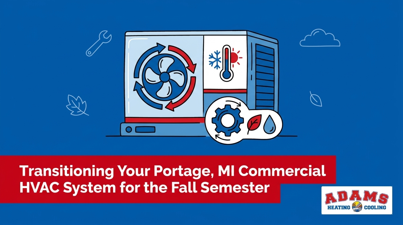 Transitioning Your Portage Commercial HVAC System for the Fall Semester