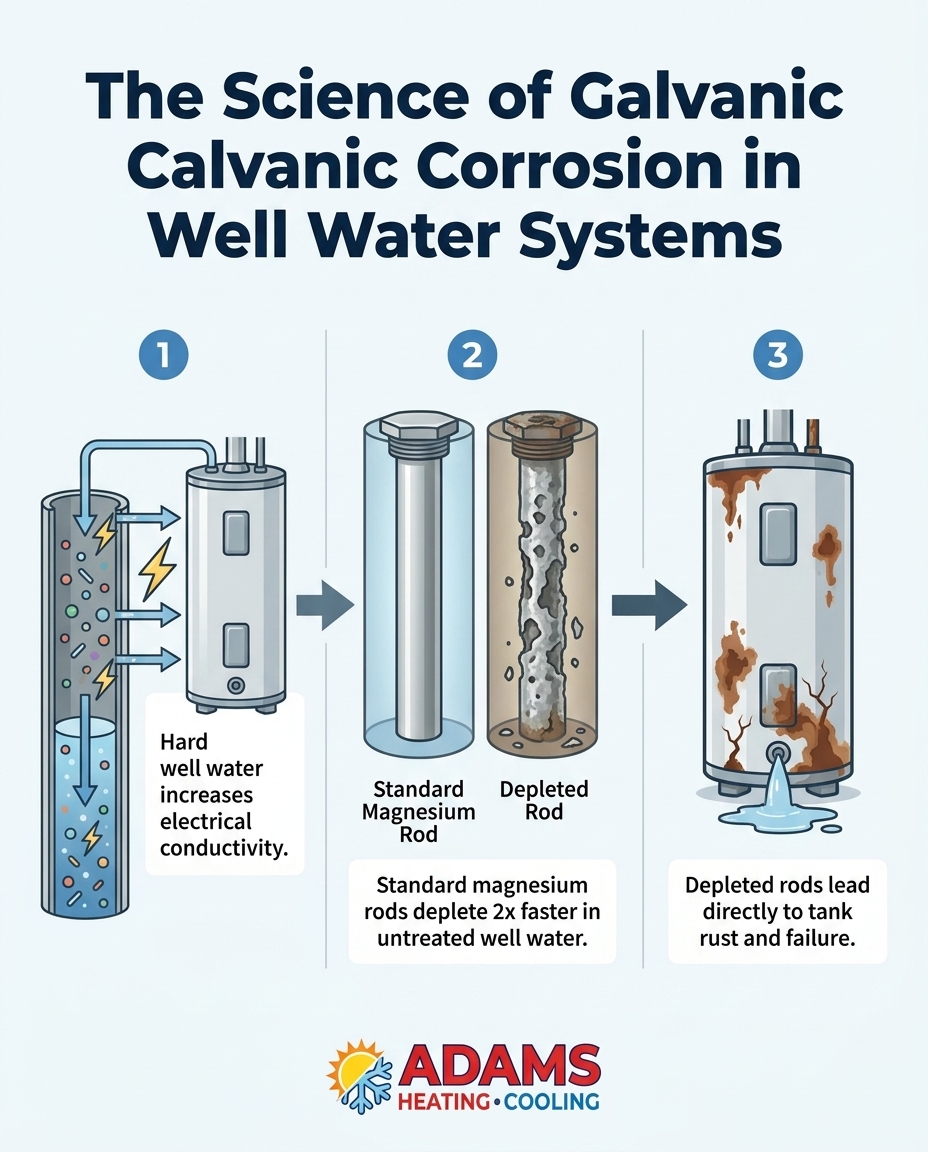 The Science of Galvanic Corrosion in Well Water Systems