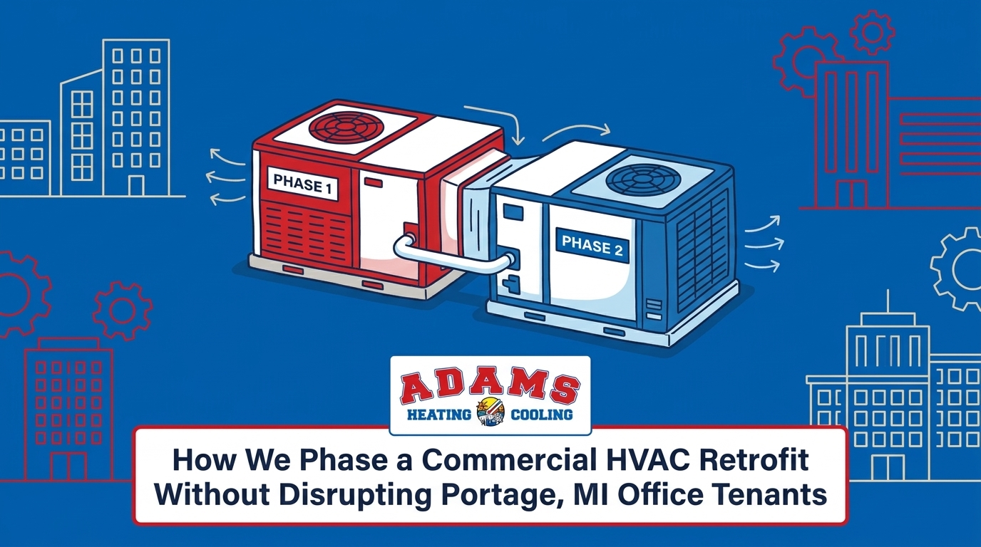 Phasing a Commercial HVAC Retrofit Without Disrupting Portage Office Tenants