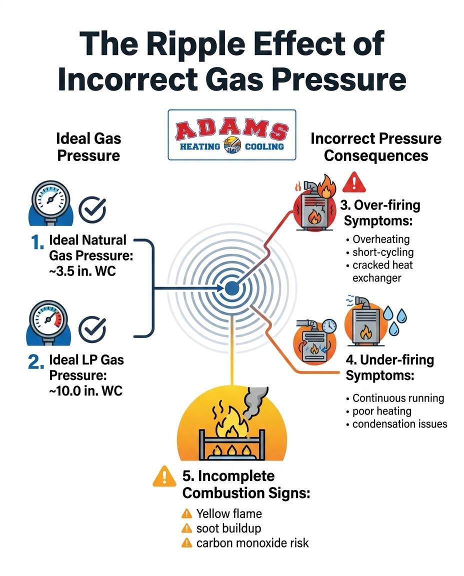 The Ripple Effect of Incorrect Gas Pressure