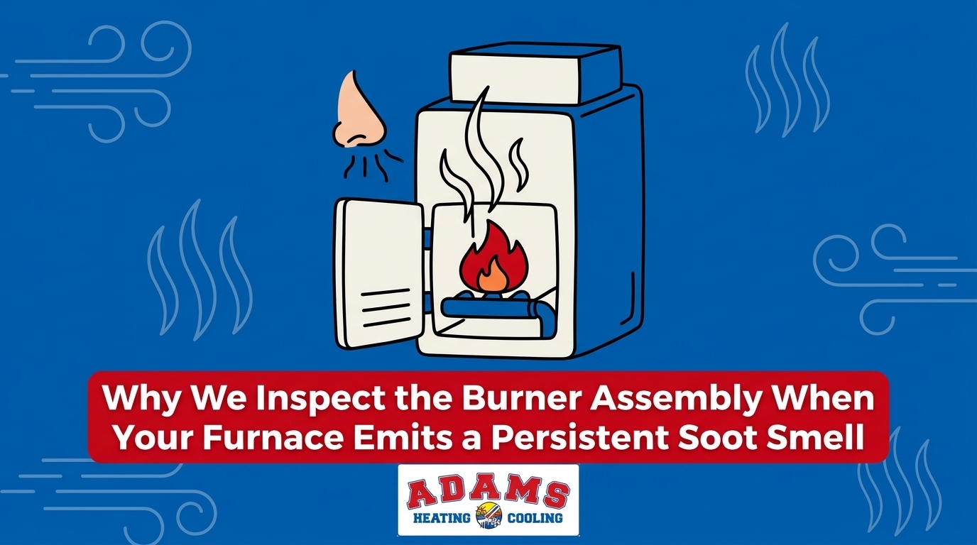 Why We Inspect the Burner Assembly When Your Furnace Emits a Persistent Soot Smell
