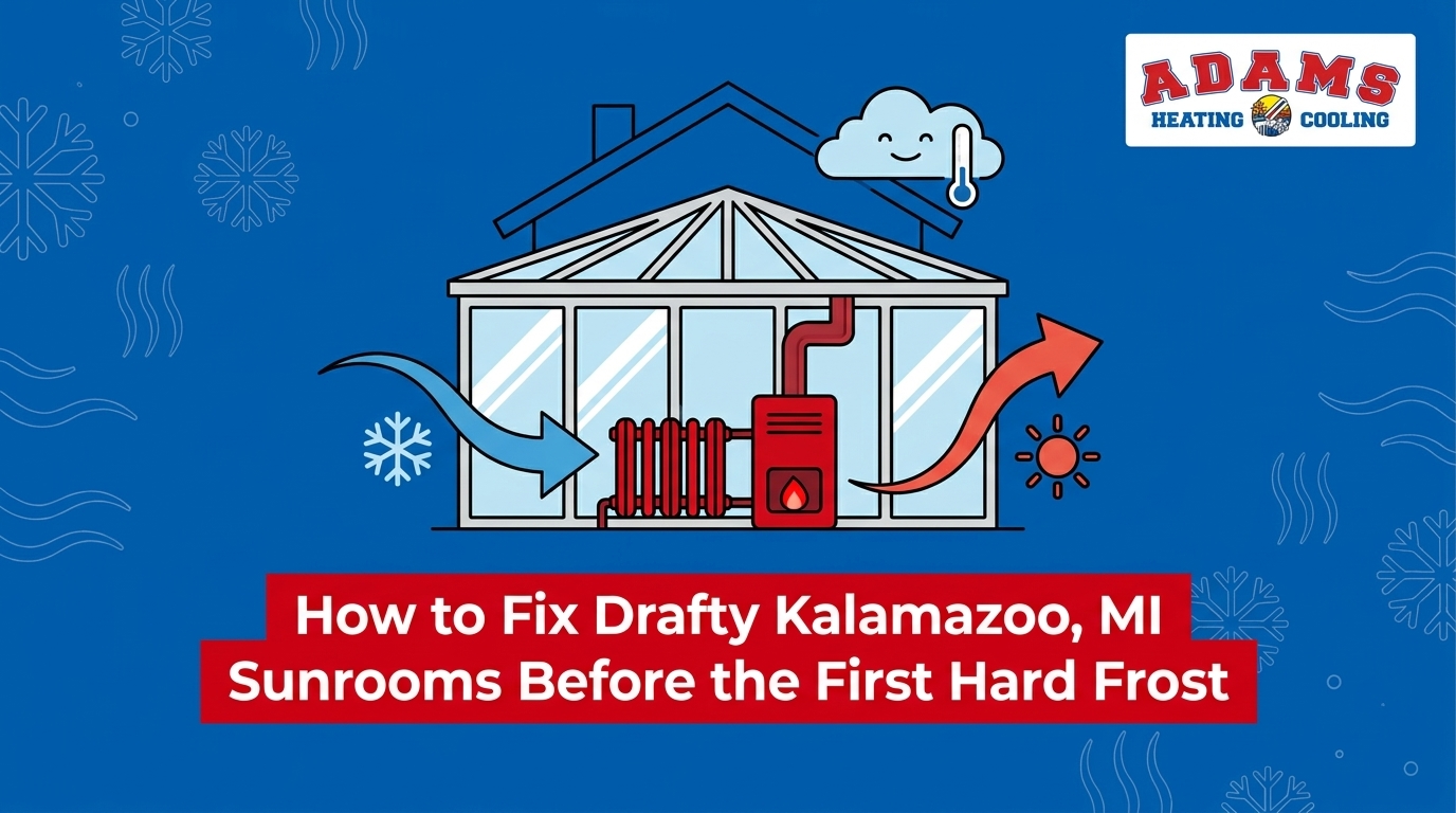 Addressing Drafty Kalamazoo Sunrooms Before the First Hard Frost