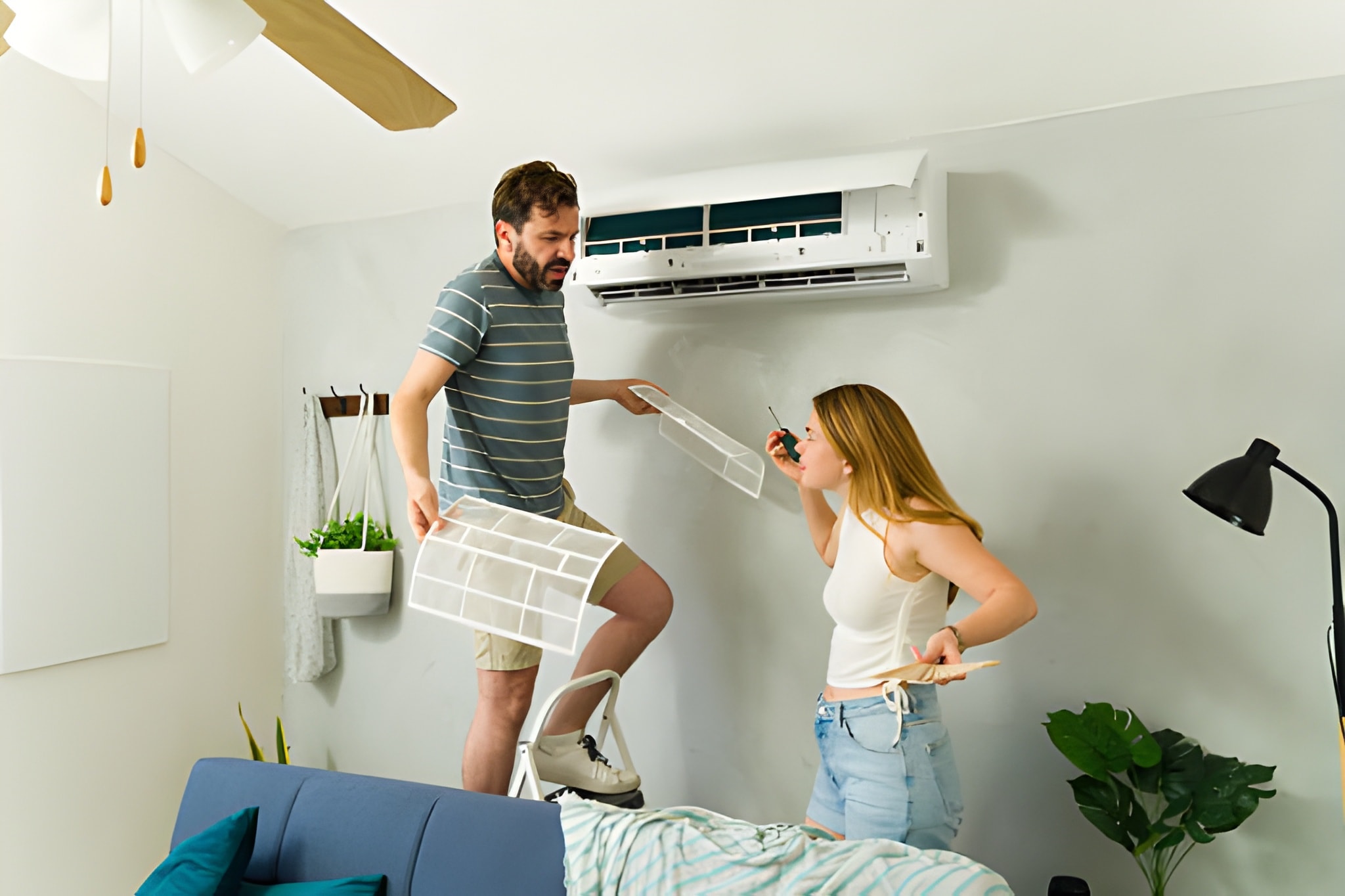 If Your Air Conditioner Is Making Weird Noises, Here's What to Do