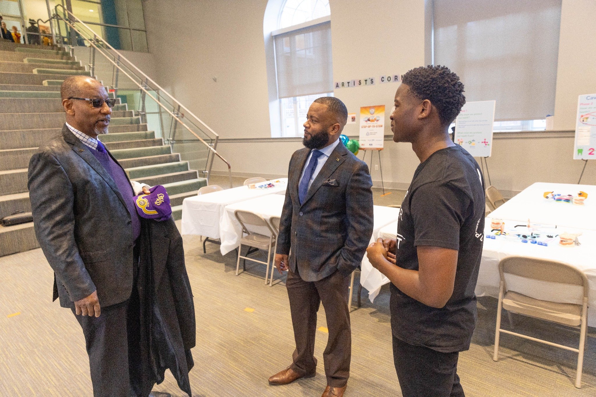 image of a team meeting (for a medical clinic)