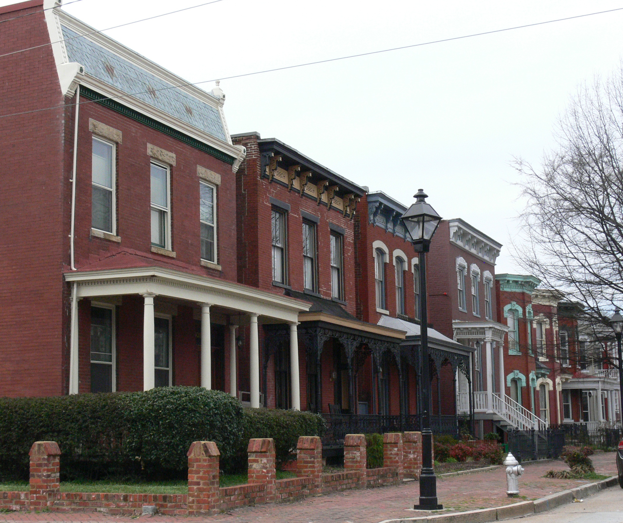 Jackson Ward neighborhood in Richmond, Virginia