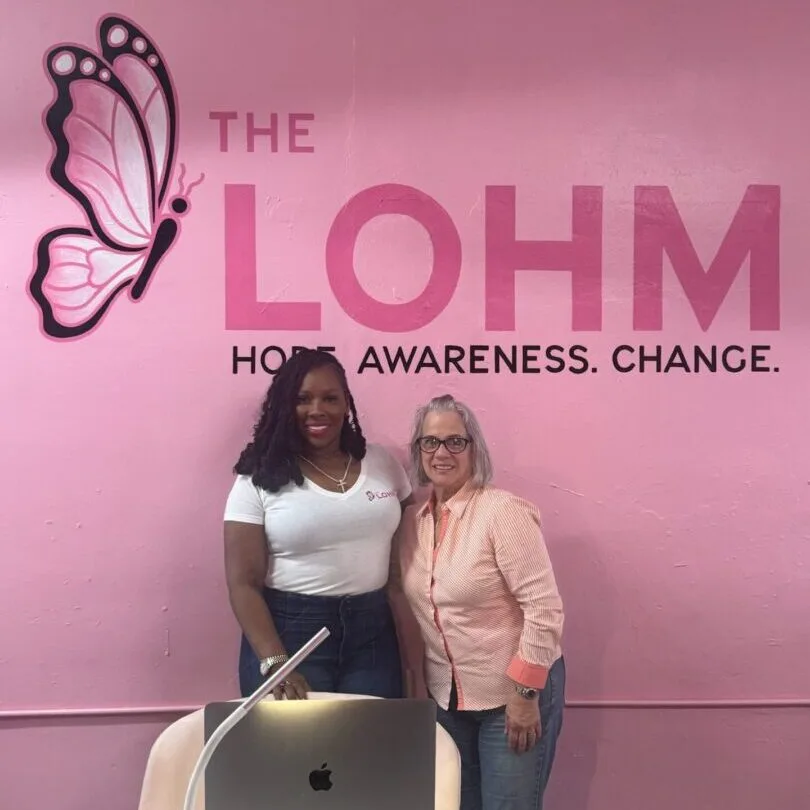 Dr. Topeka K. Sam and Alina at Hope Hub Miami