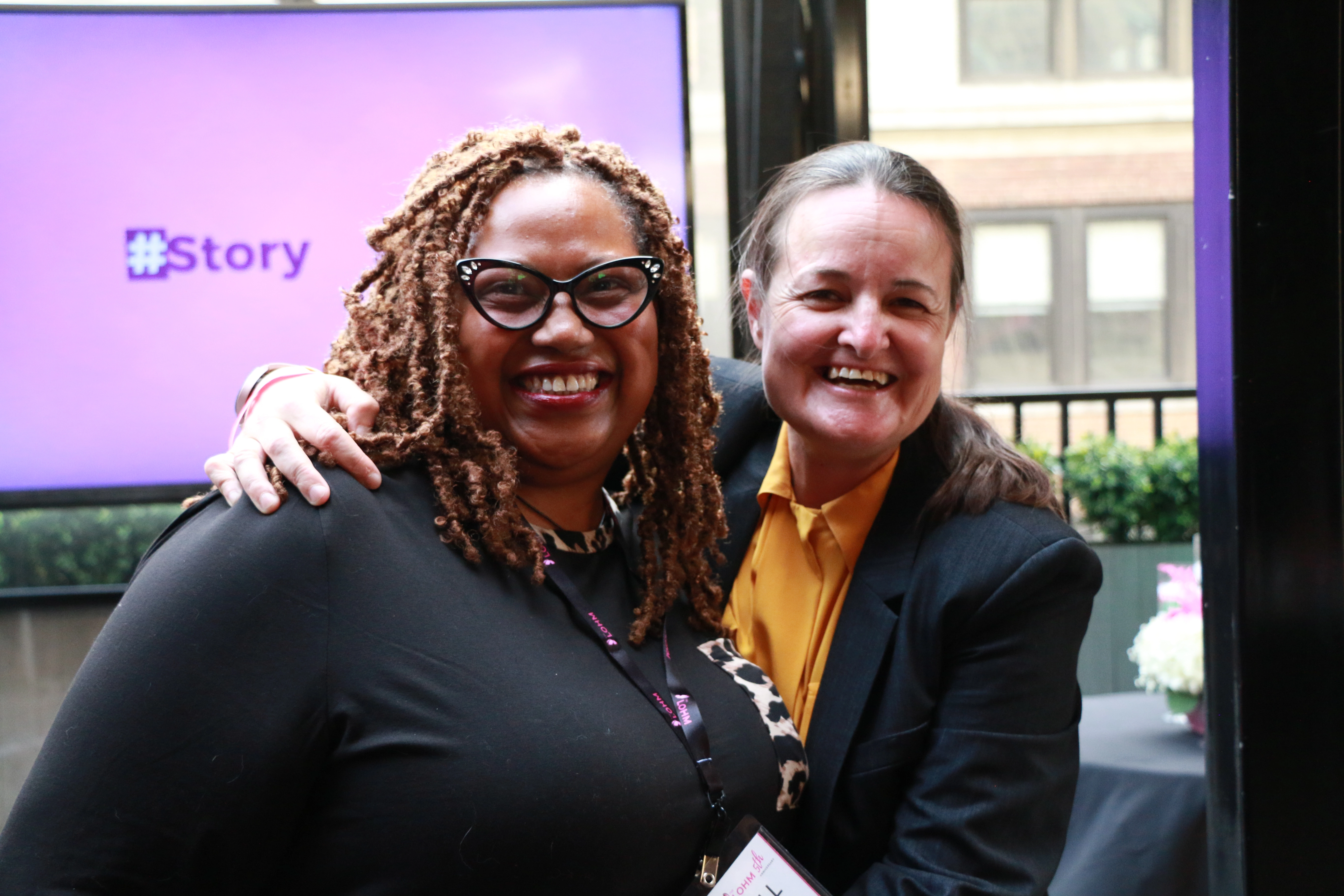 Crystal Batson and Marta Barreto P4E Fellows