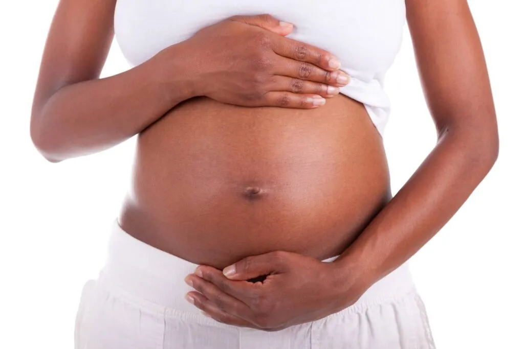 Pregnant belly