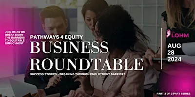 August P4E Business Roundtable Aug 28 2024