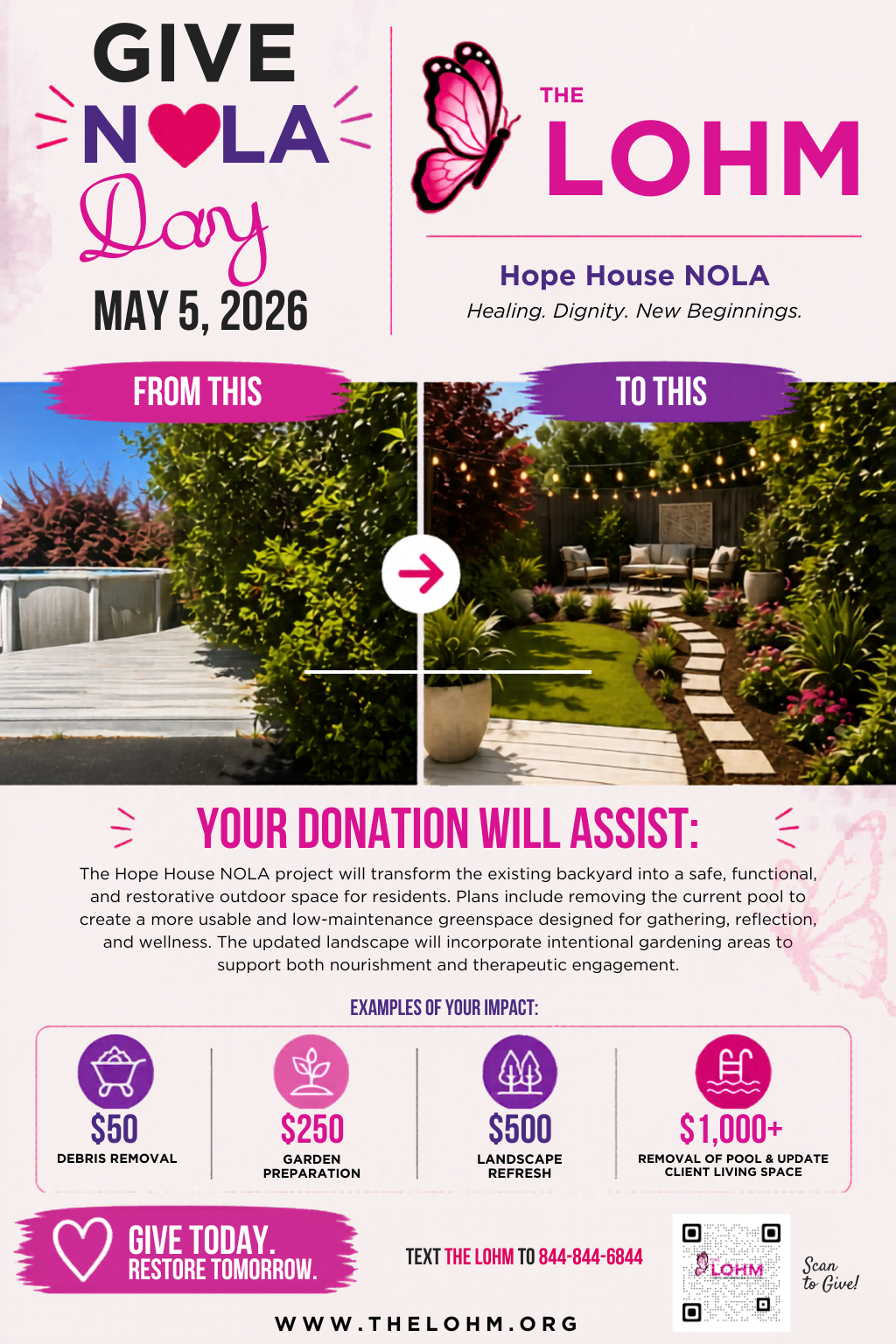 Give NOLA day poster details below