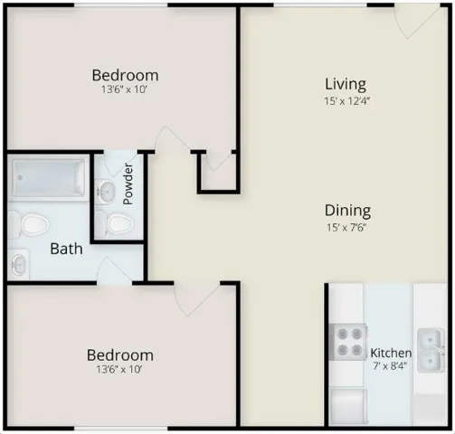 B2 layout