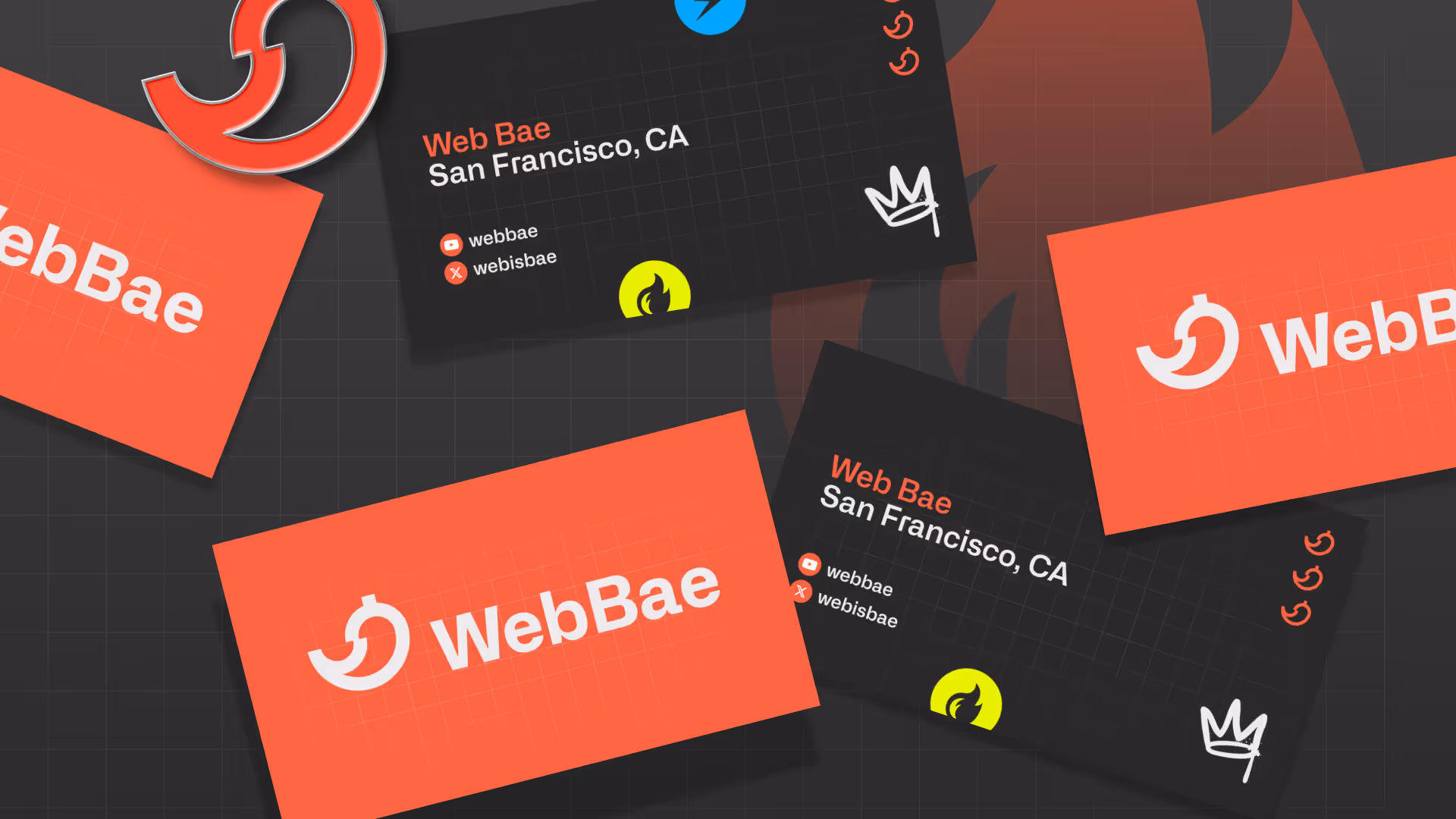 web bae presentation cards