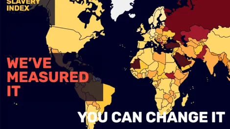 Global Slavery Index Map Visual