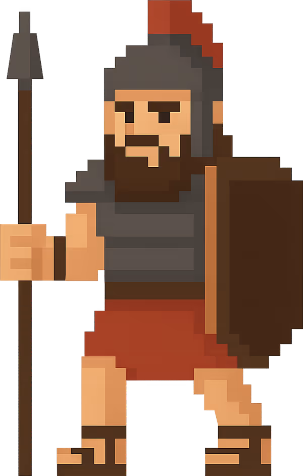 8-bit image of Goliath