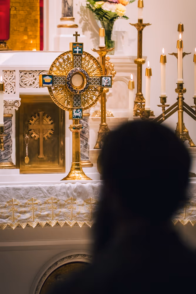Adoration in our chapel