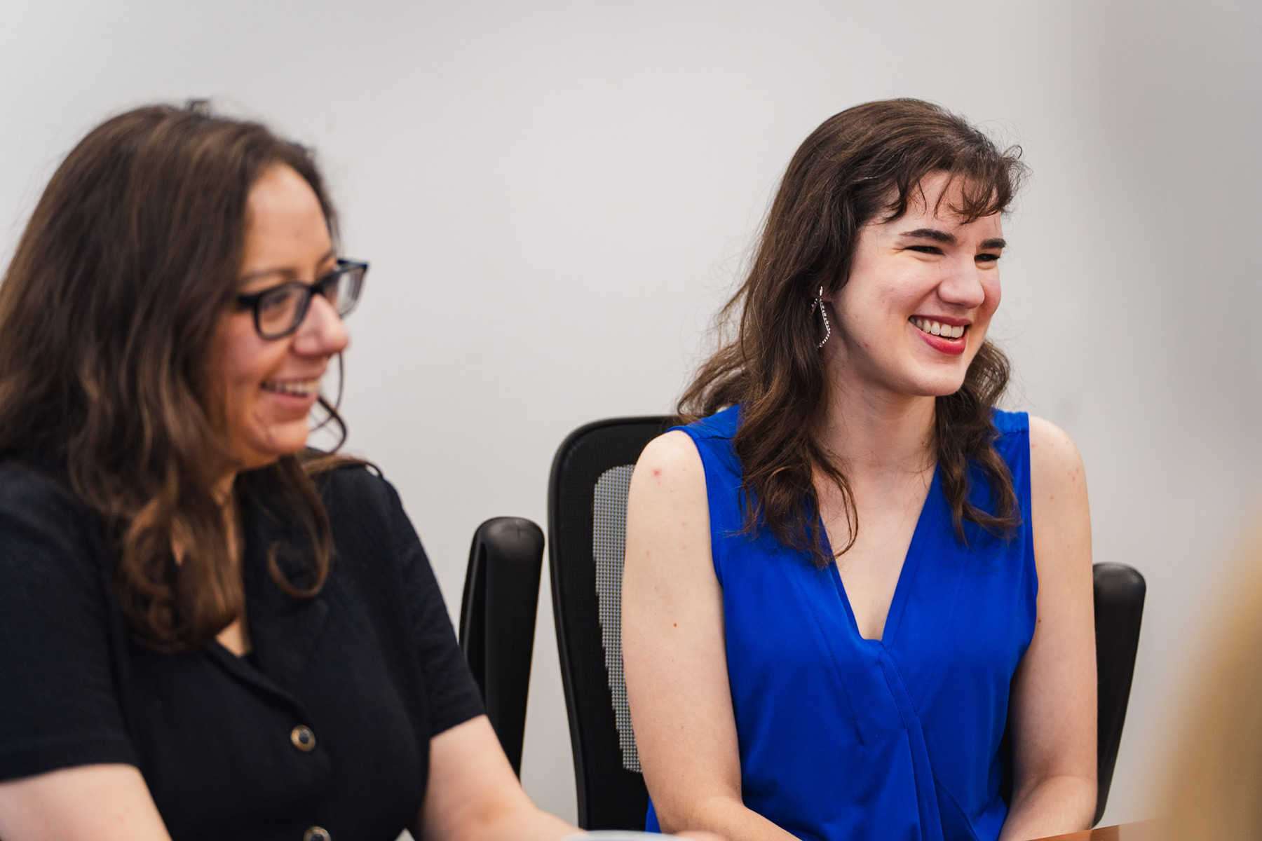 Team members in a marketing meeting