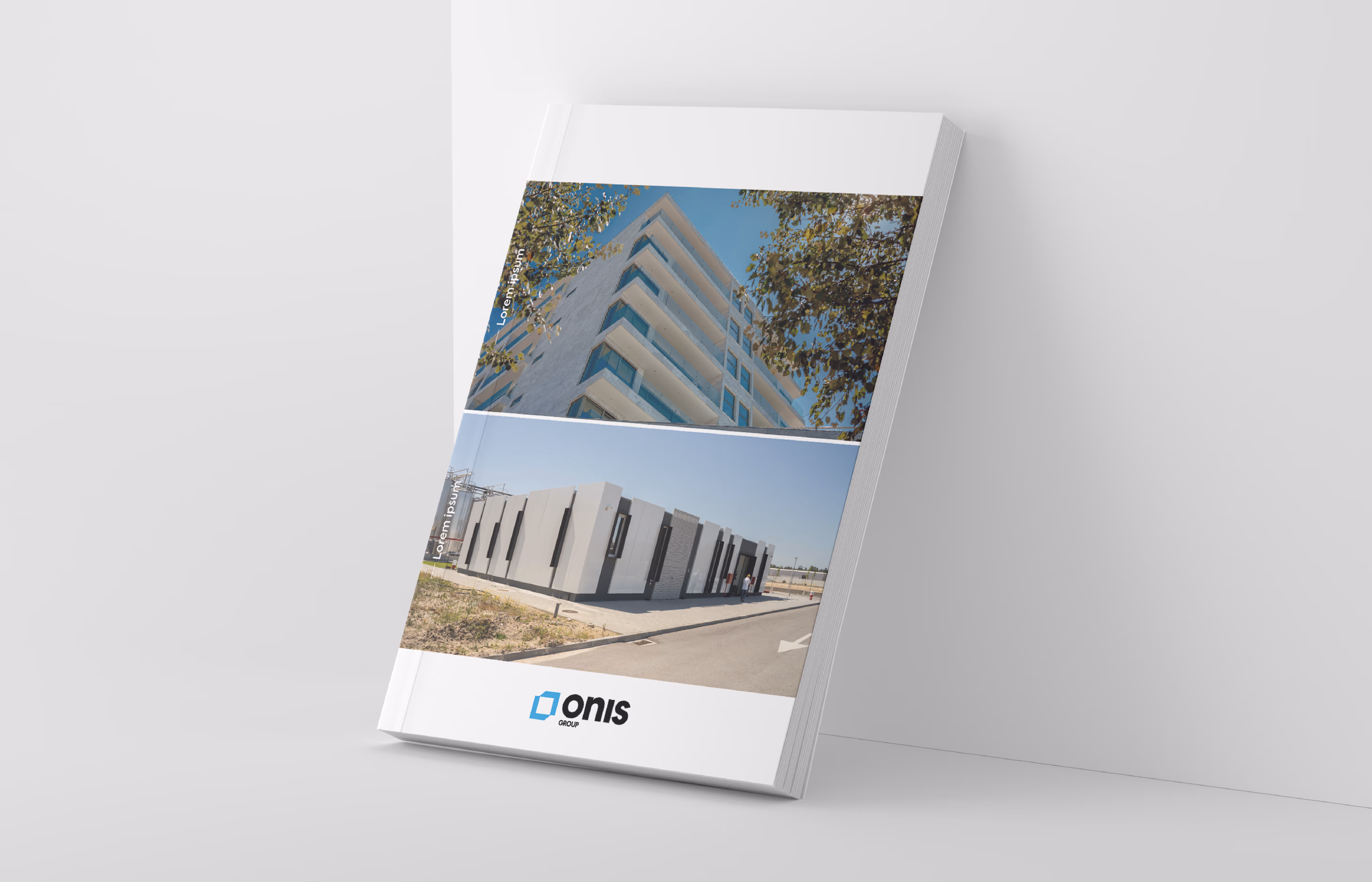 design da contracapa do editorial relatório e contas