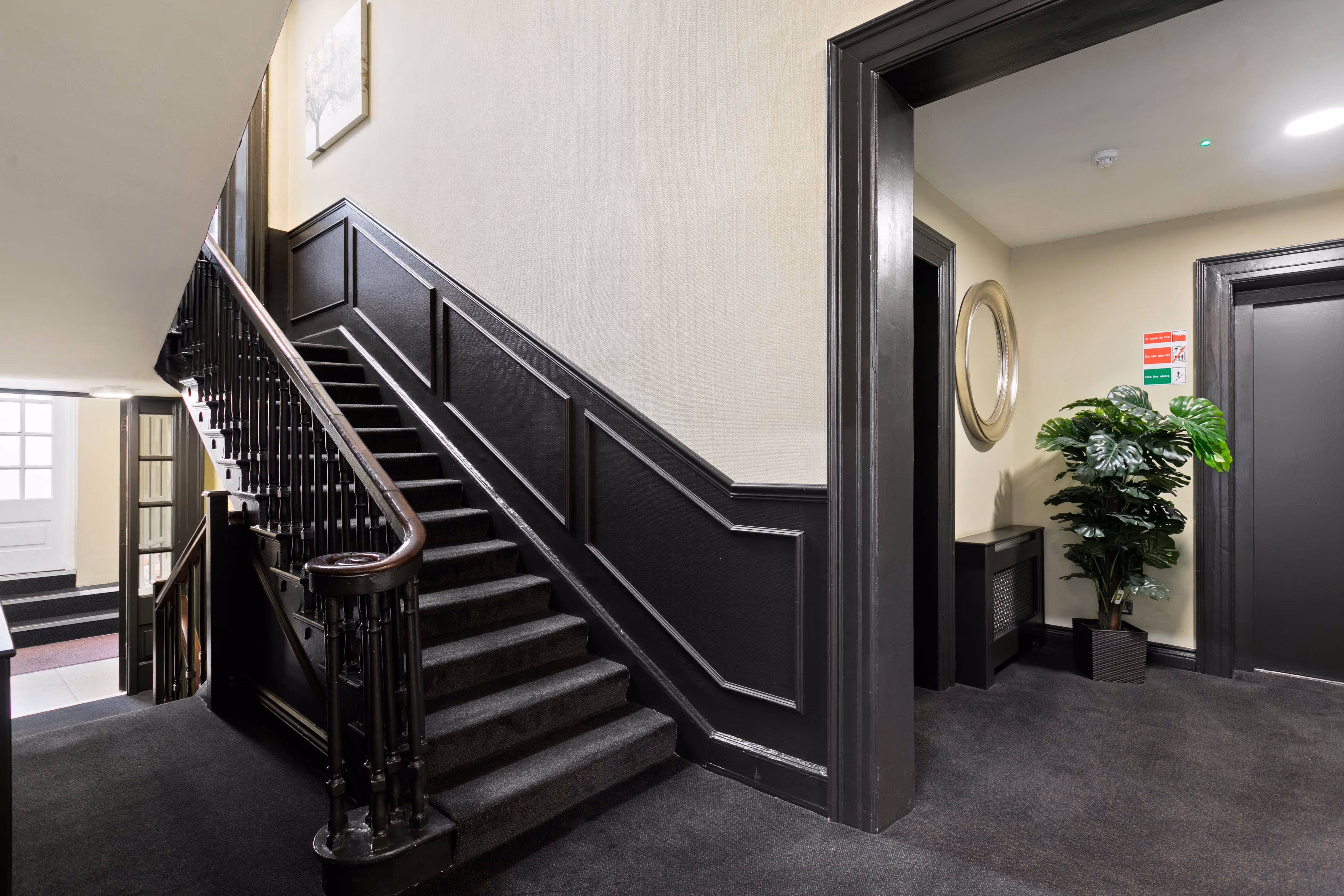 Bright corridor at 38-39 Baggot Street Lower