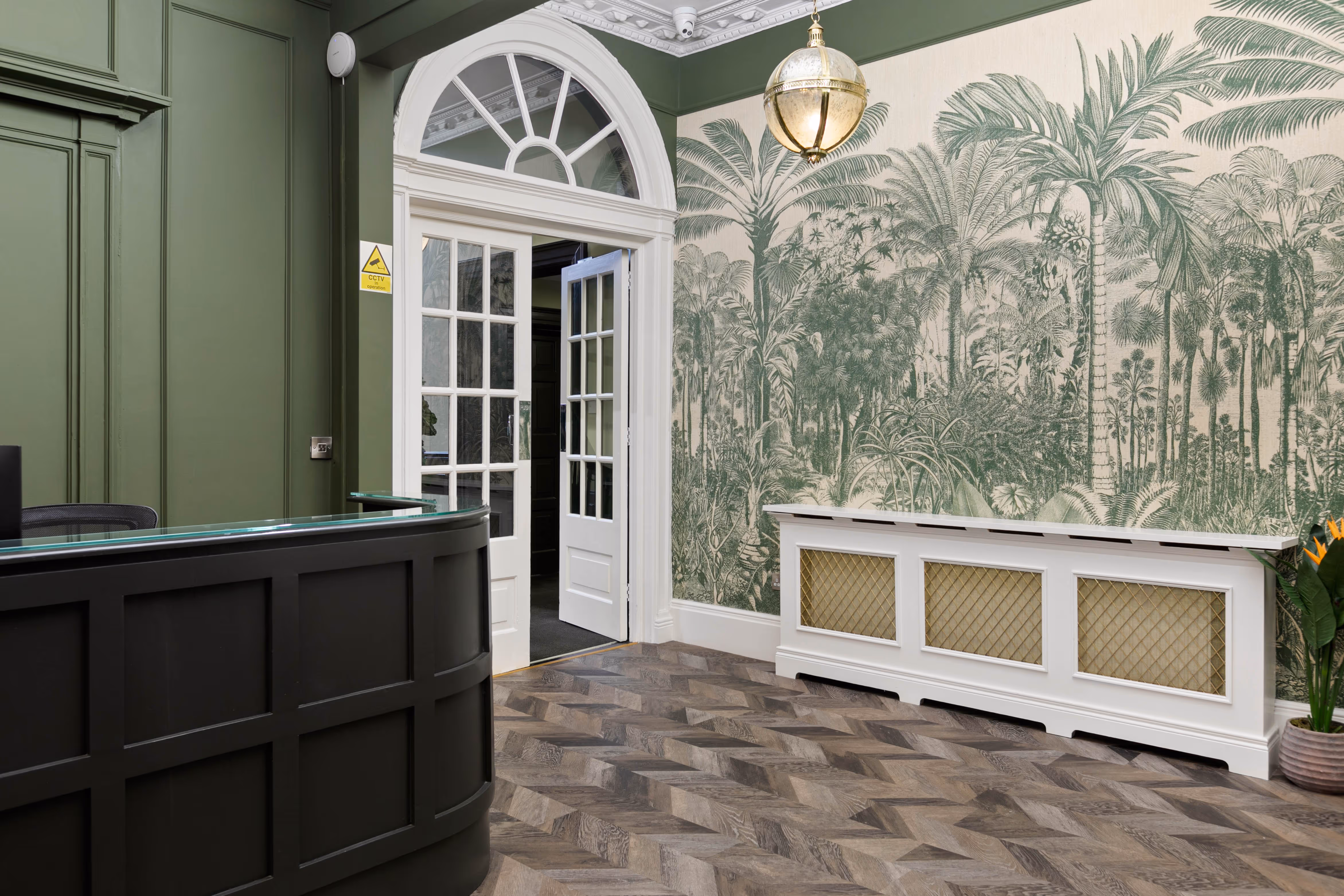 Reception area at 38-39 Baggot Street Lower