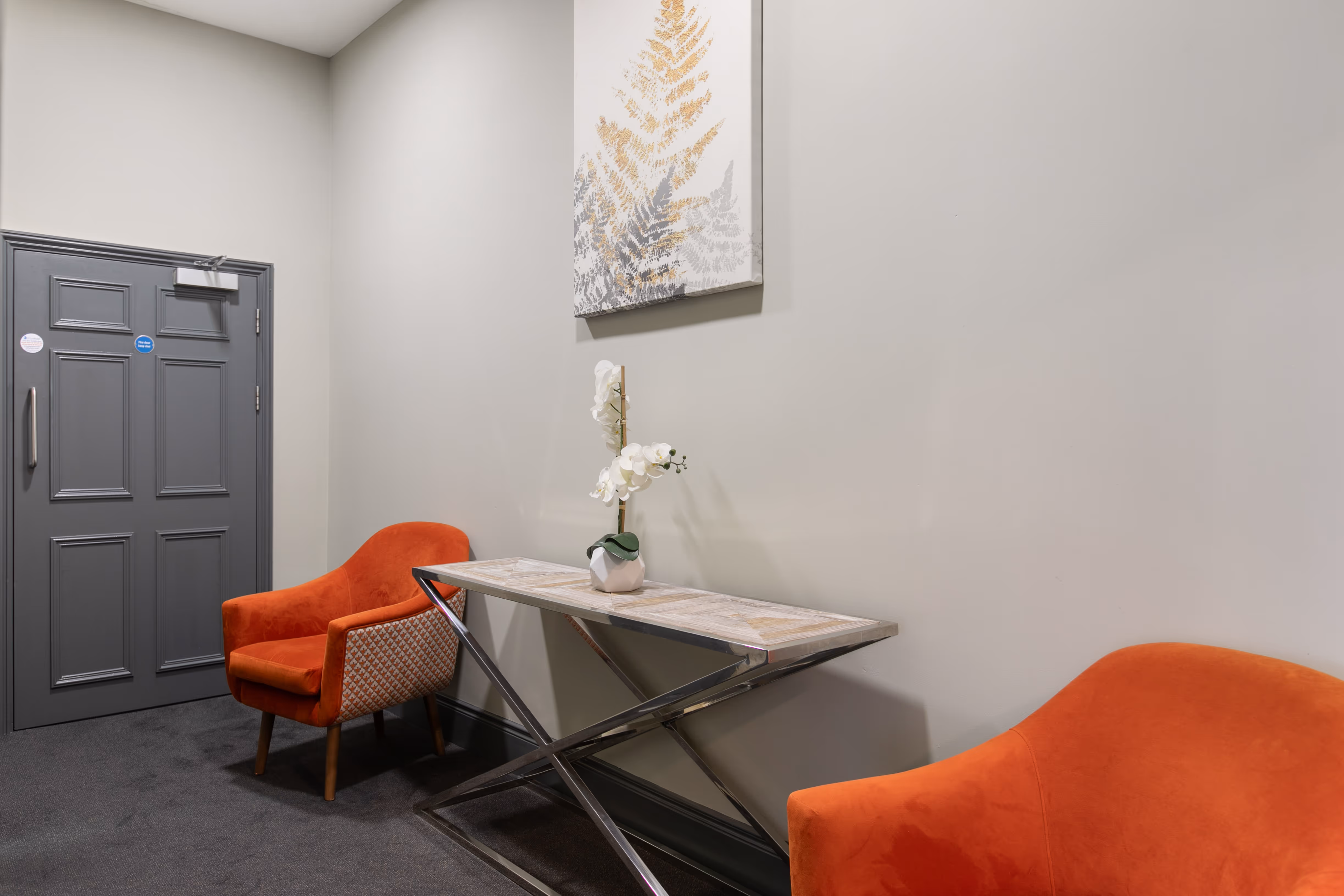Lounge area at 38-39 Fitzwilliam Square West