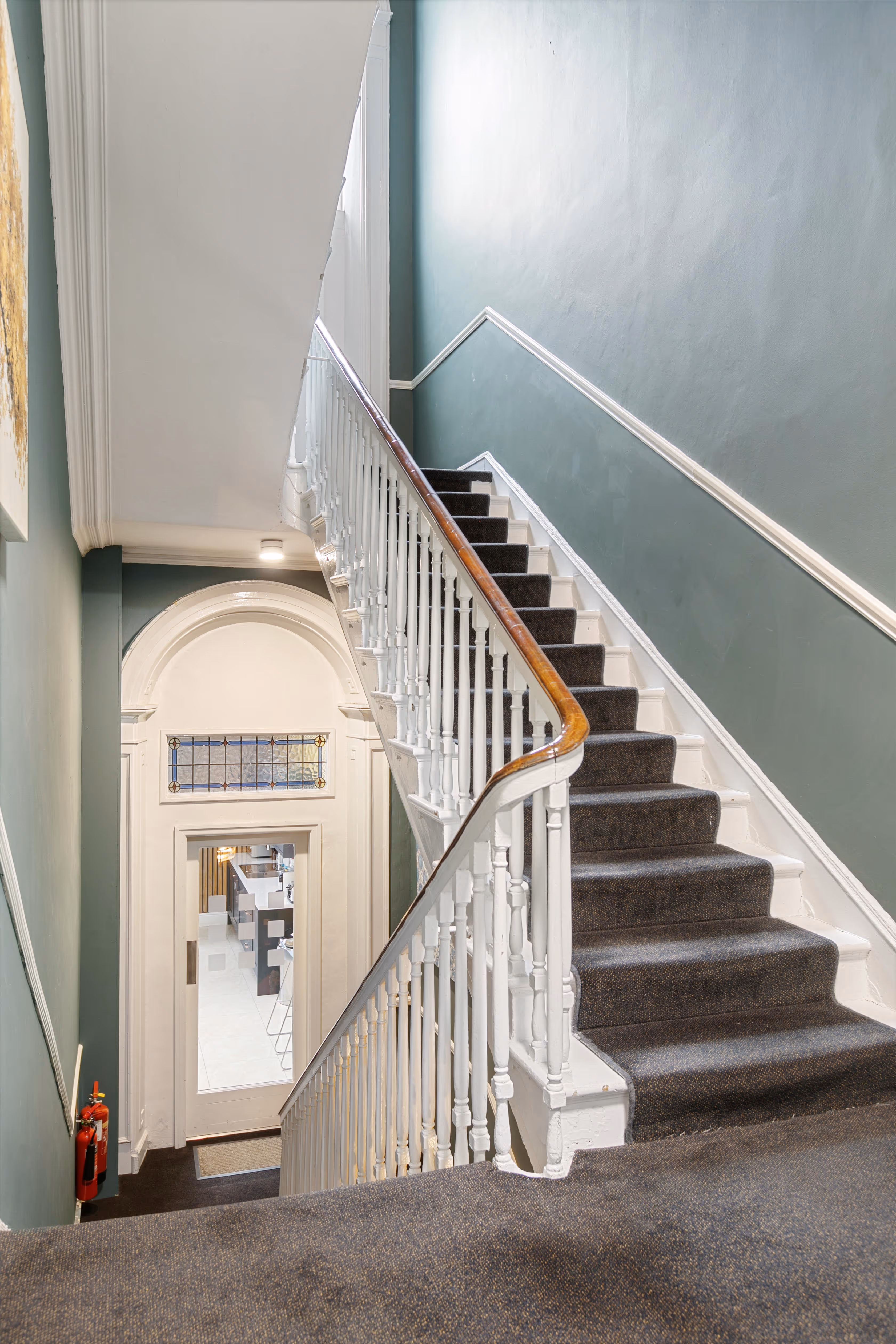 Office walkway at 40 Fitzwilliam Square West
