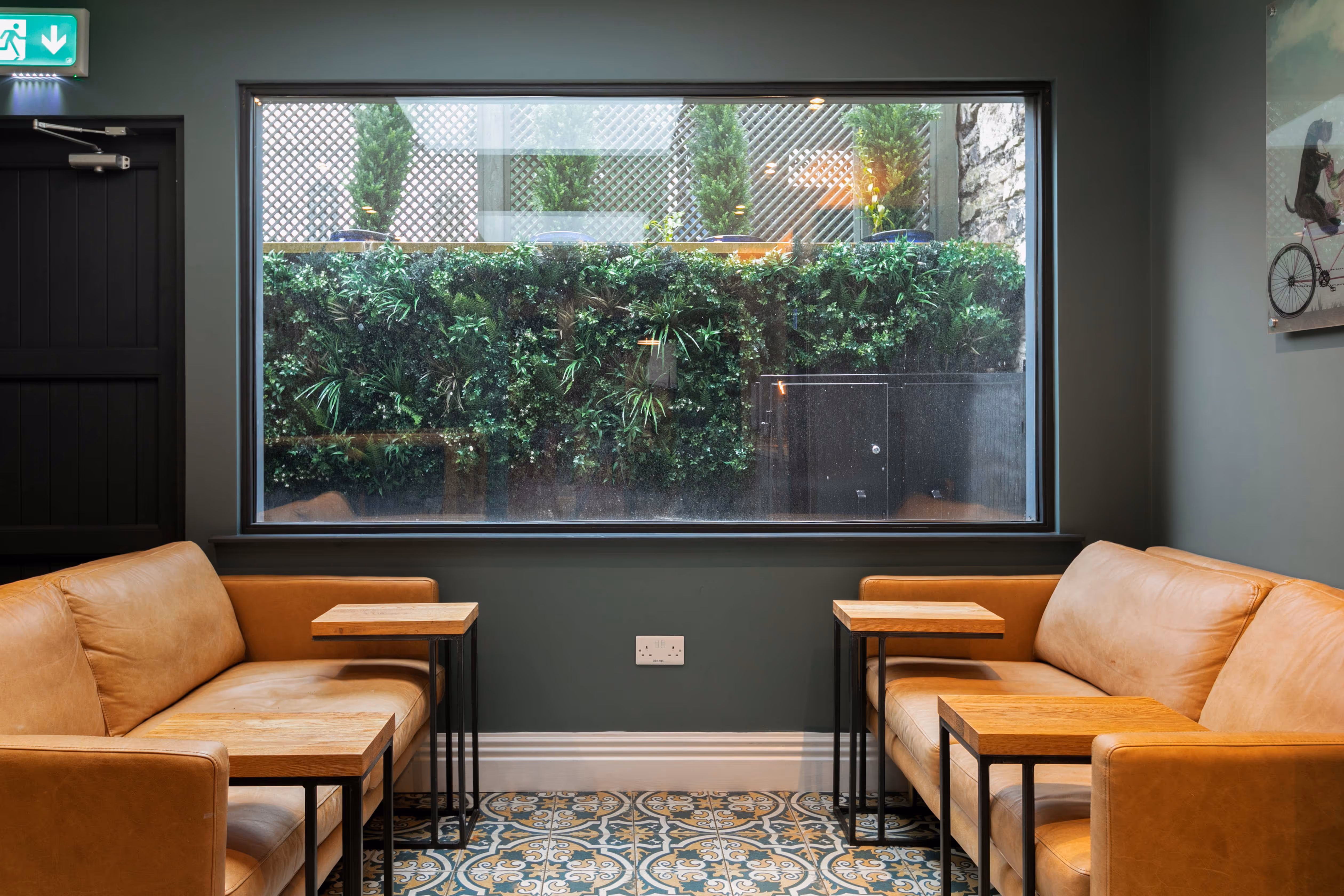Breakout area inside 43 Fitzwilliam Place
