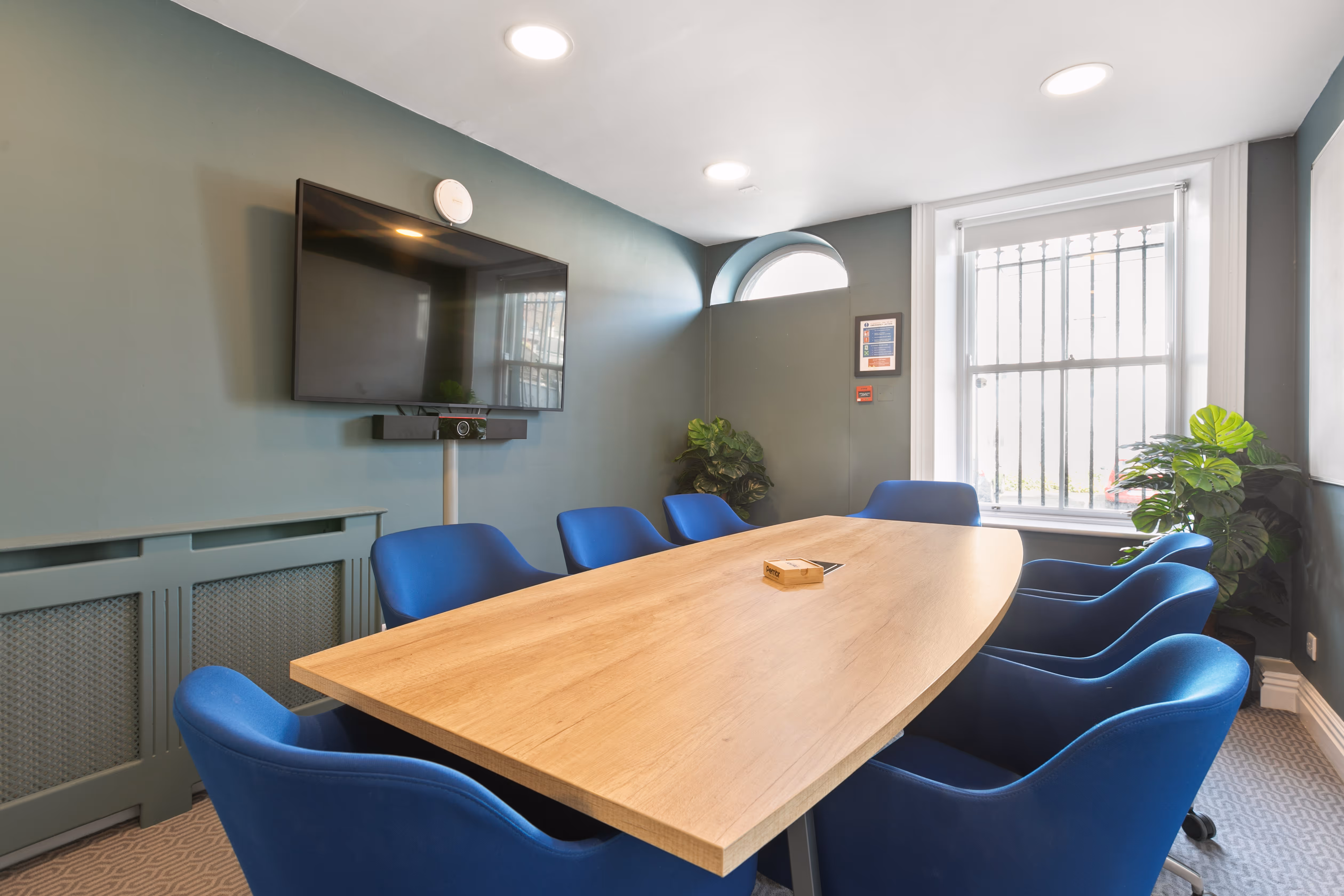 Private meeting room at 43 Fitzwilliam Place