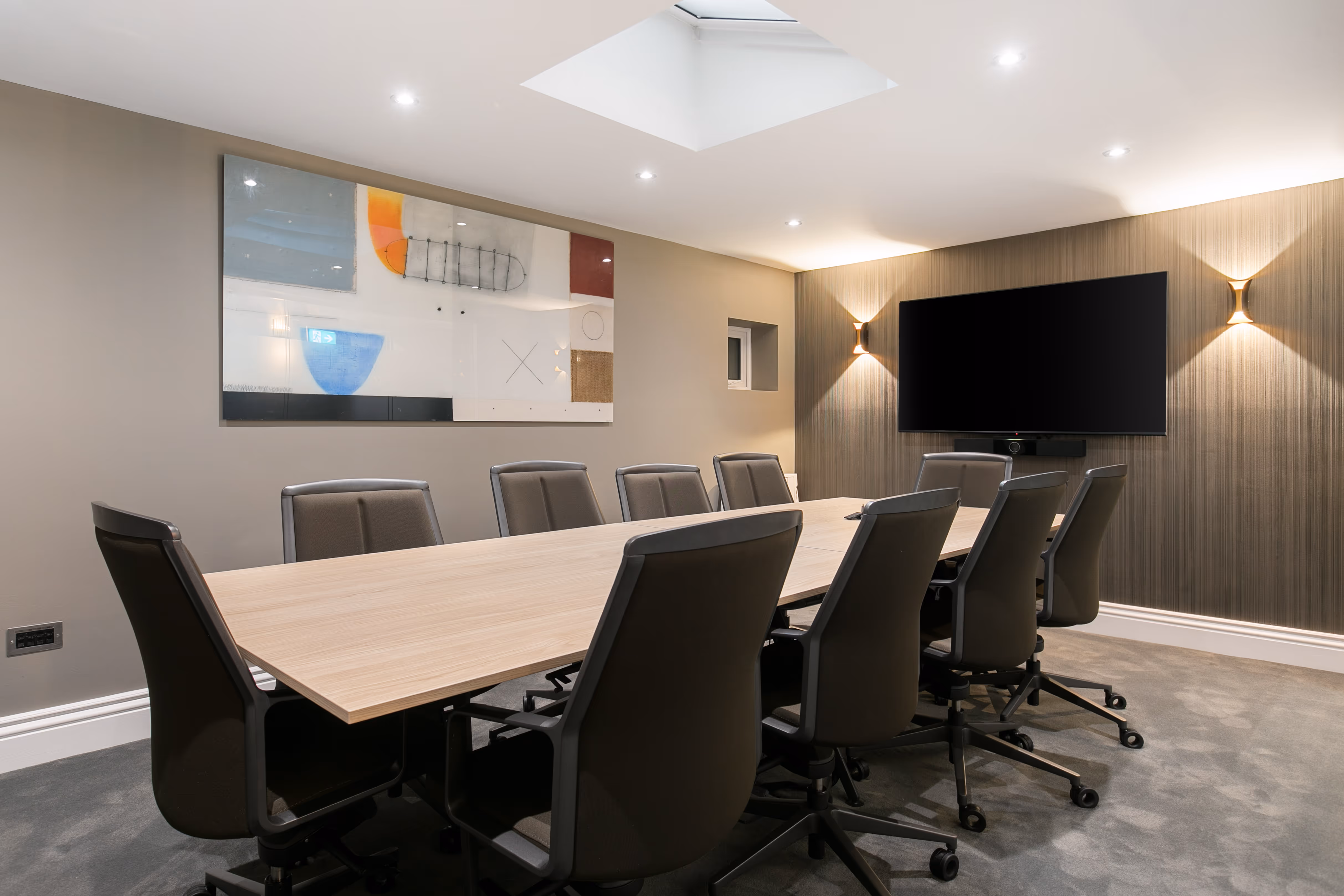Private meeting room at 7-8 Mount Street Upper