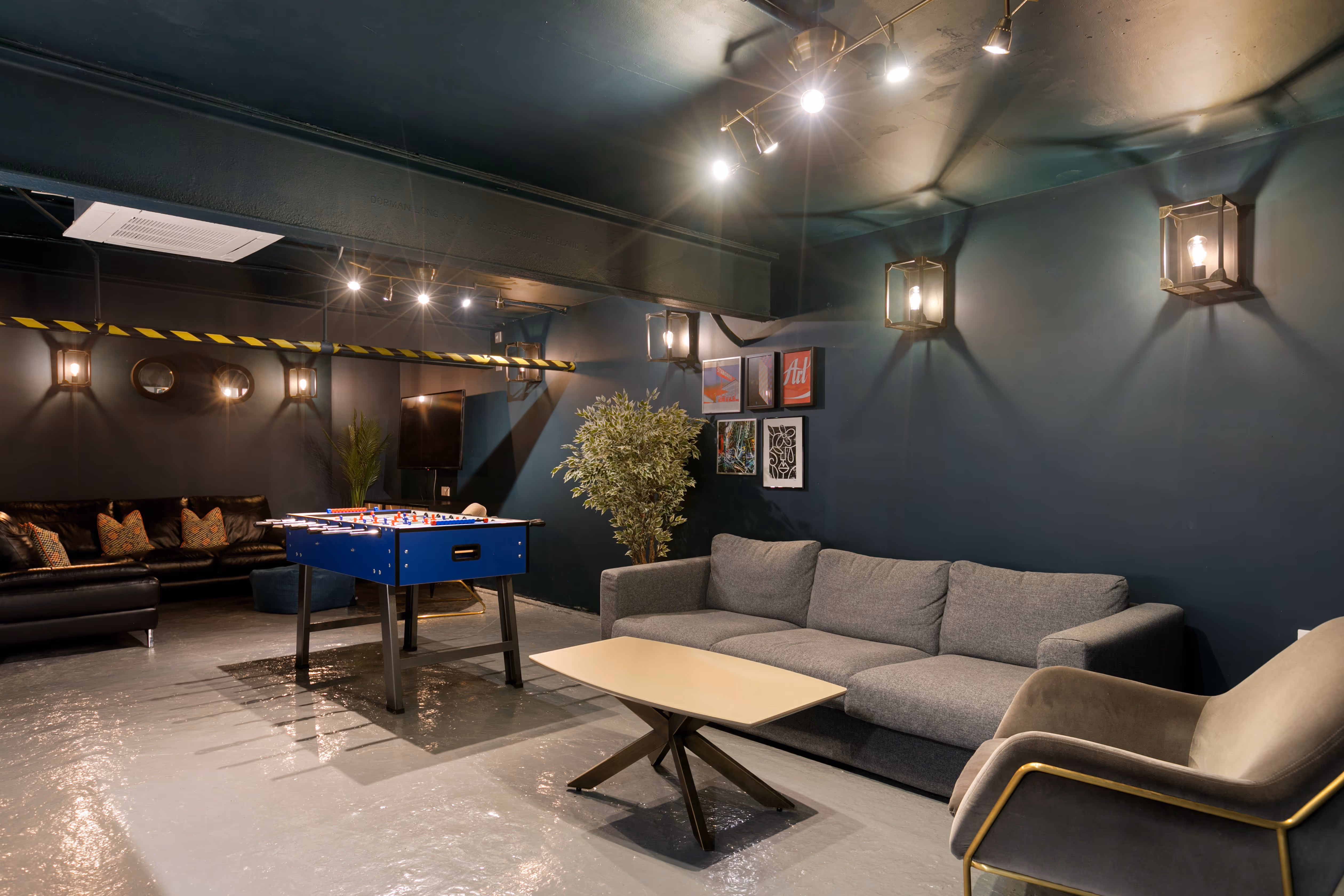 Casual seating area inside Clarendon Street