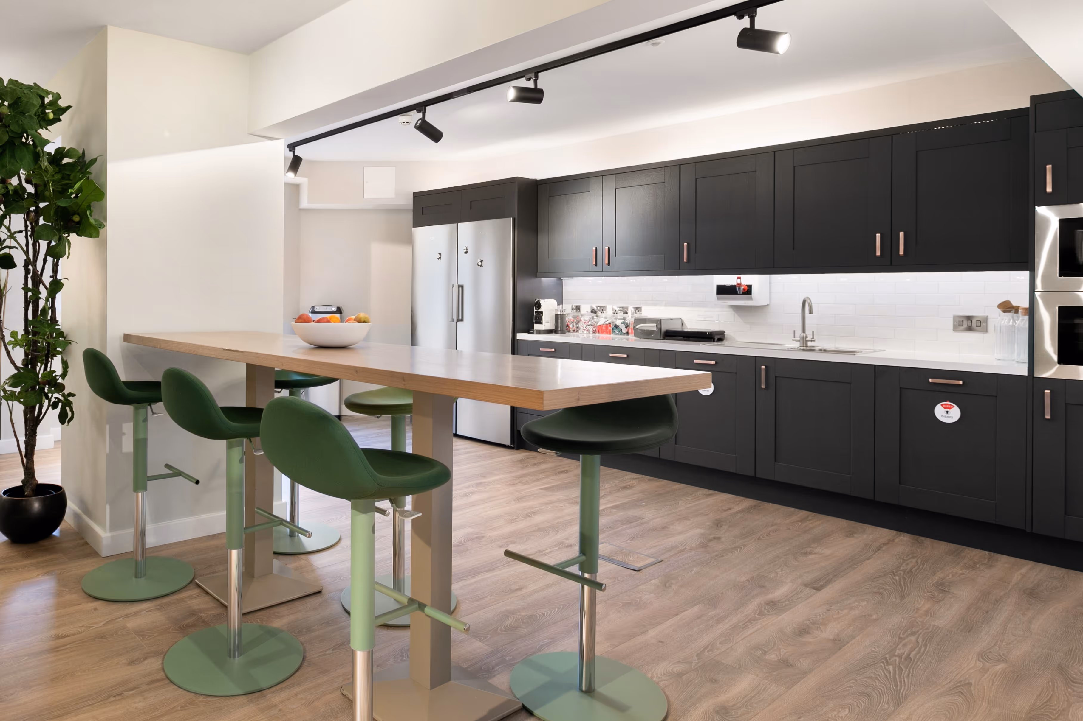 Coffee area and appliances at Glendenning