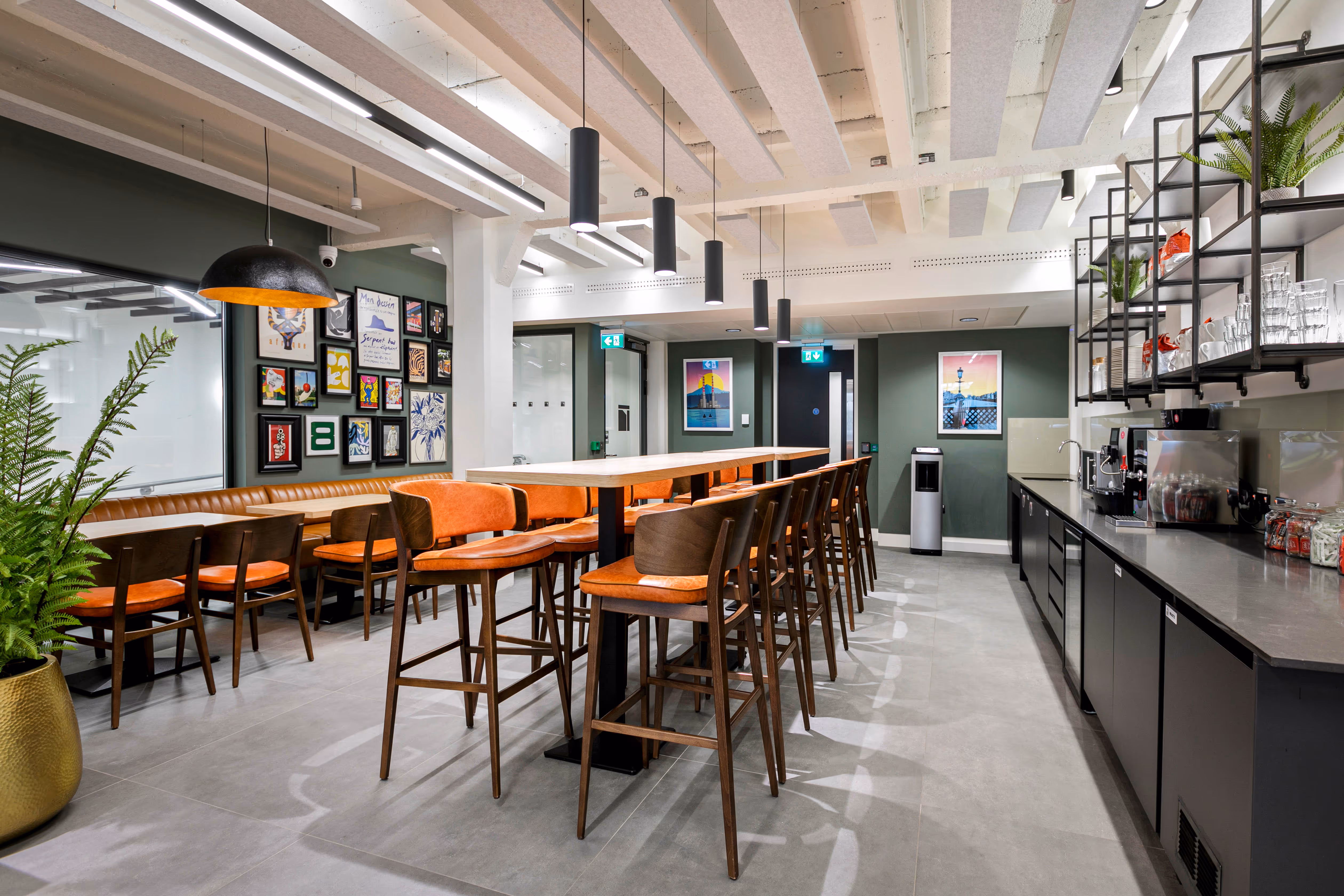 Communal kitchen space at Glendenning
