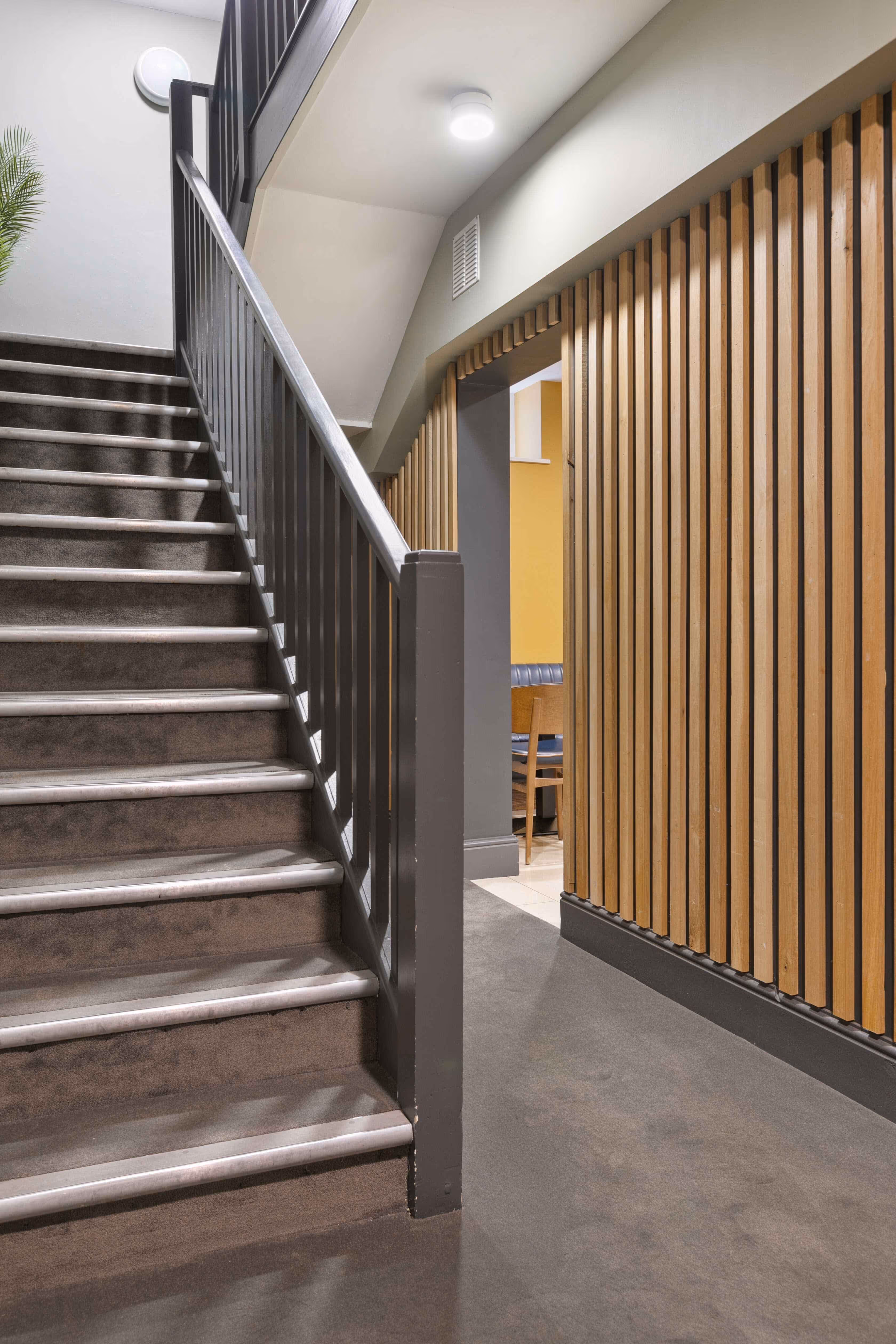Bright corridor within flexible office space in Dublin 2