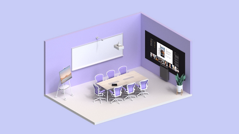 소형 회의실 Microsoft Teams Rooms 구축