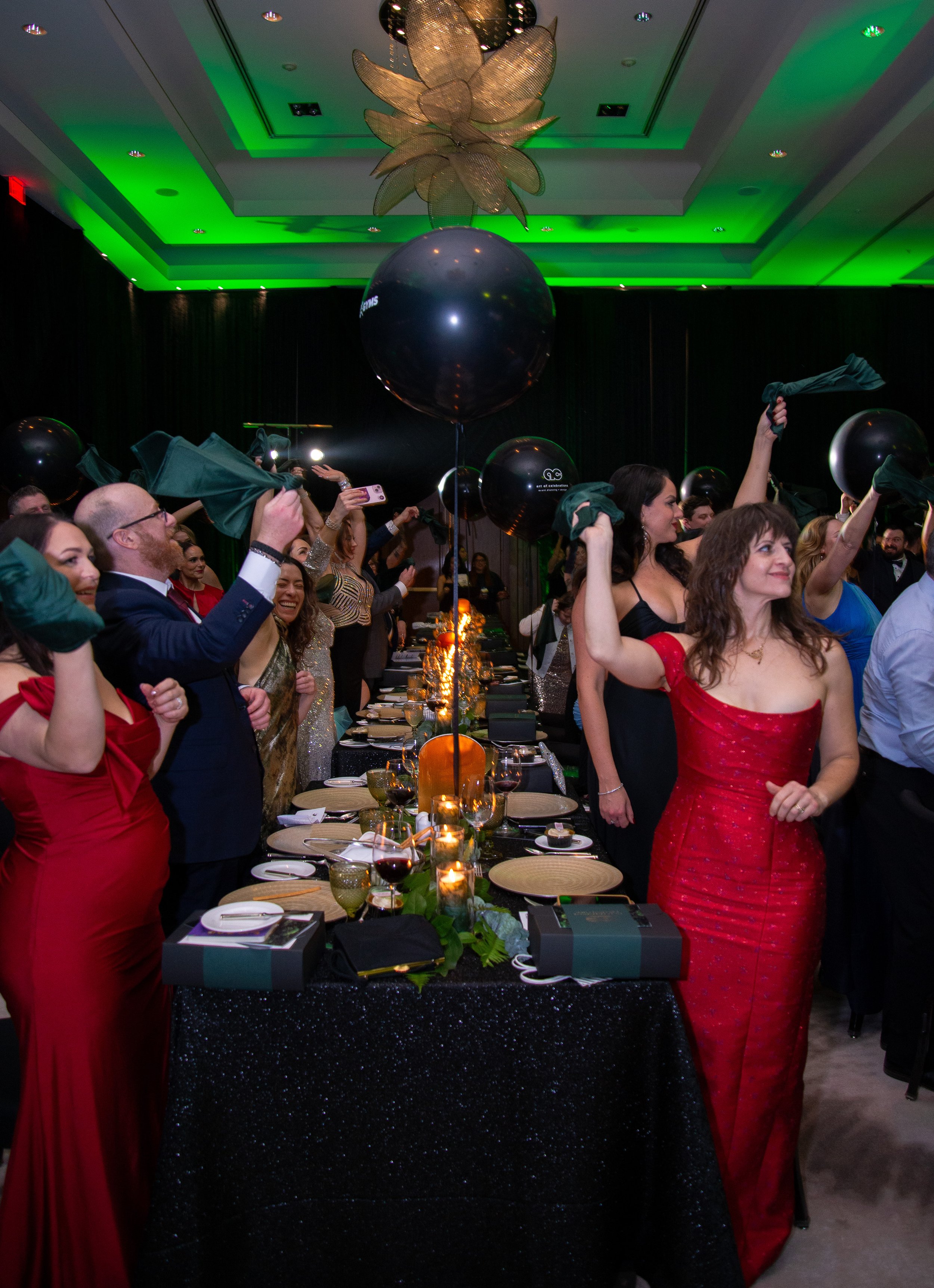 Live party band performing at upscale Toronto corporate event