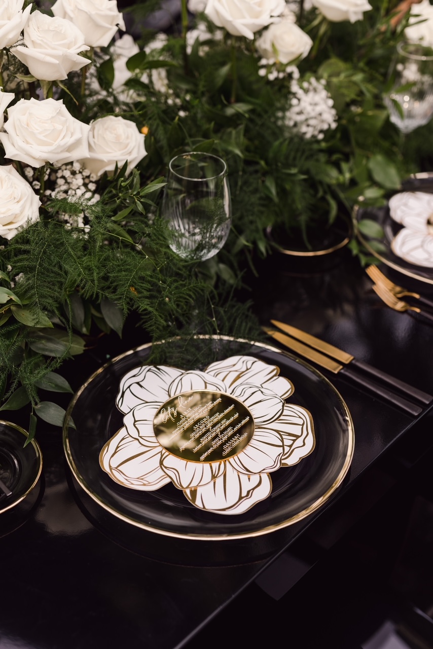 Beautiful wedding ceremony setup at Aga Khan Museum Toronto