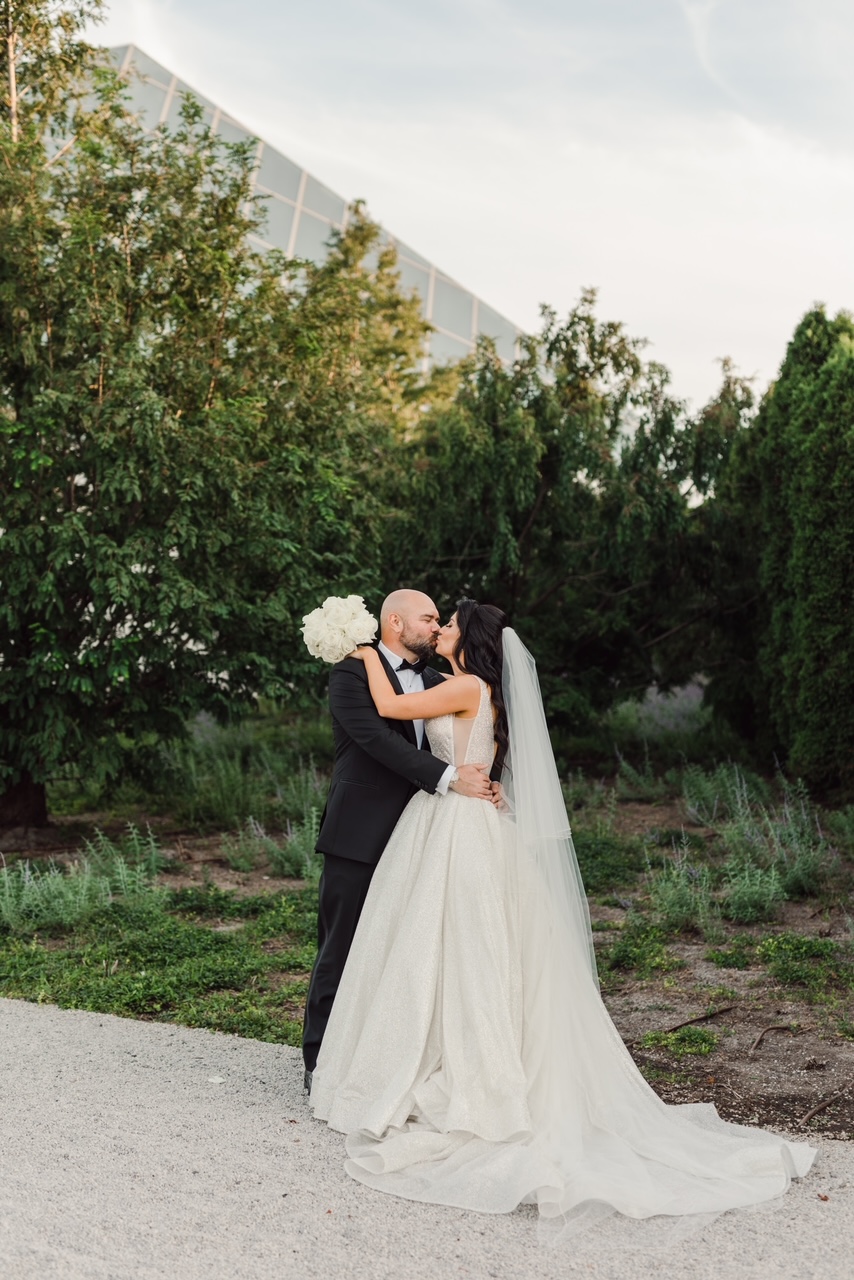 10-piece wedding band performing at Aga Khan Museum reception with Quisha Wint