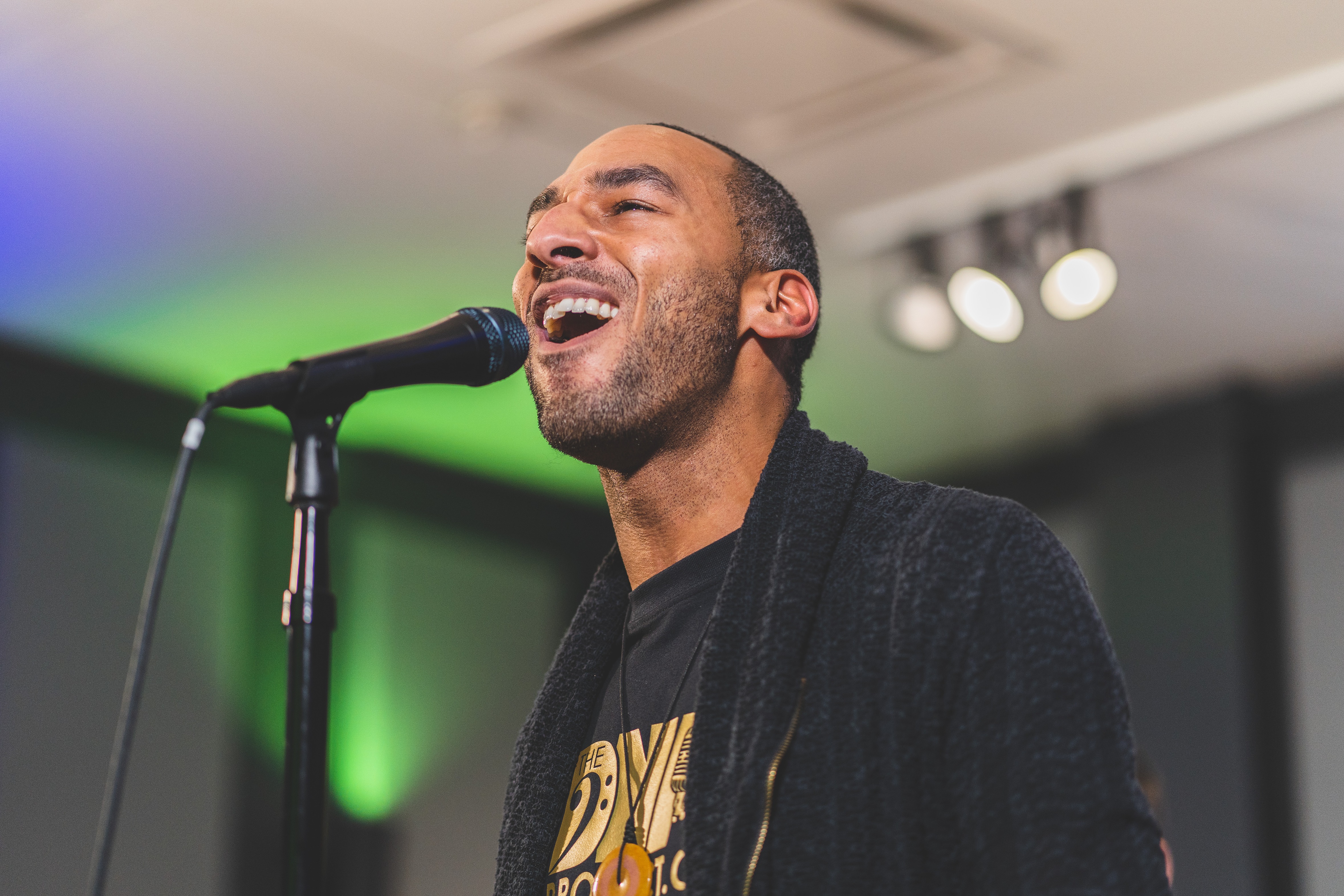 DNA Project team networking and celebrating at Toronto talent showcase