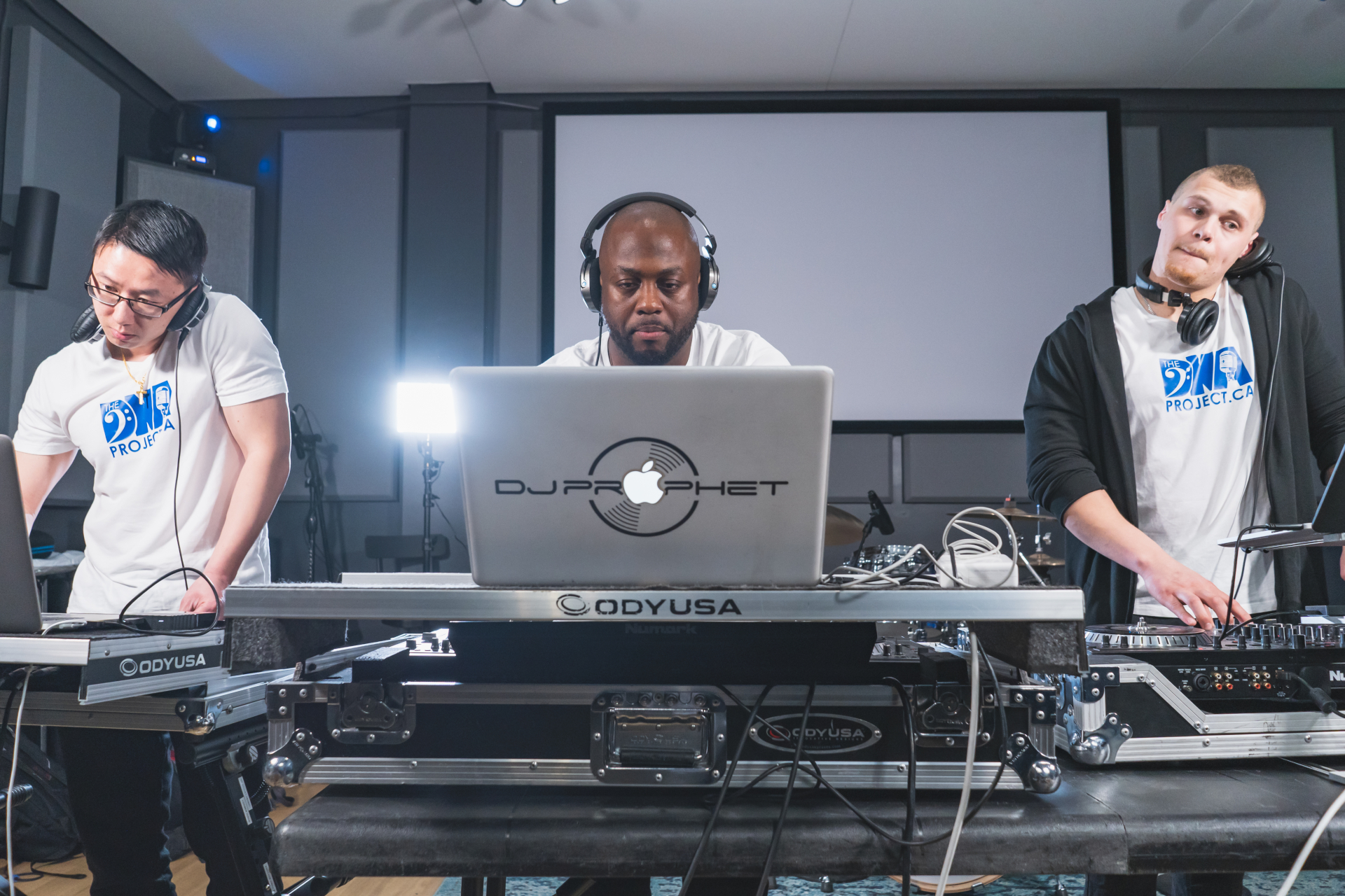 DJ Prophet at a DNA Project Toronto event